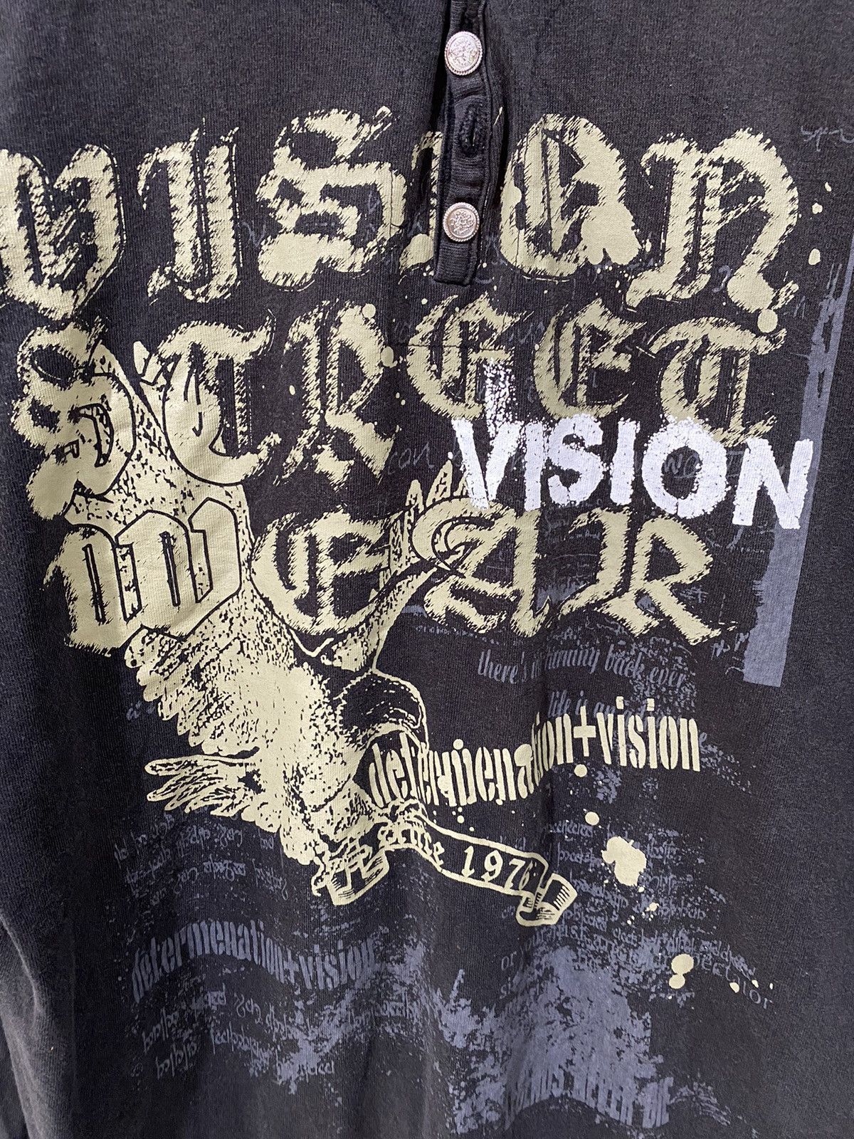 Seditionaries × Vintage × Vision Streetwear 2000s Vision punk and anarchy shirt Size US L / EU 52-54 / 3 - 5 Thumbnail