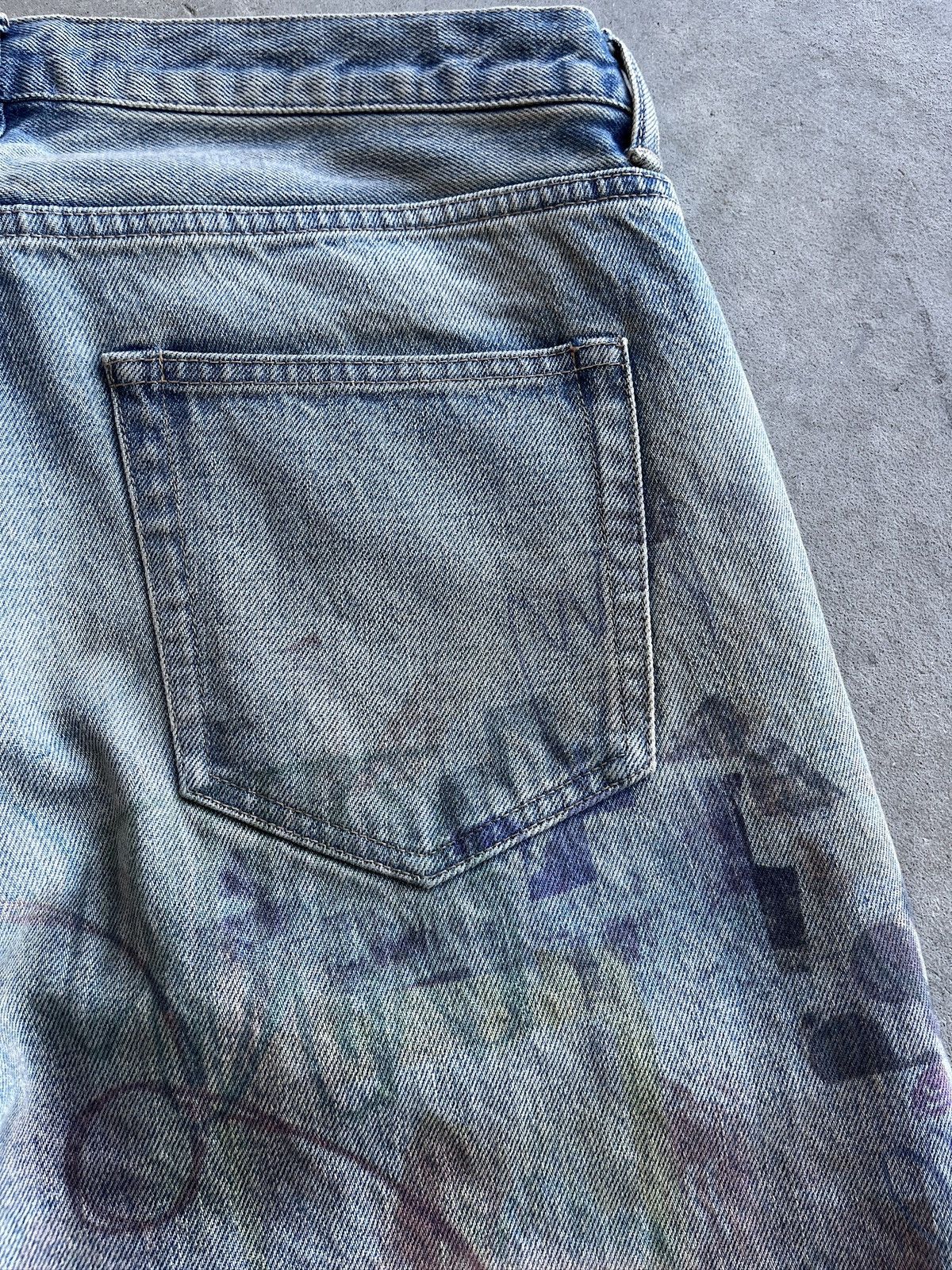 John Elliott John Elliot Daze Scribble Jeans (unisex) Size US 32 / EU 48 - 11 Thumbnail
