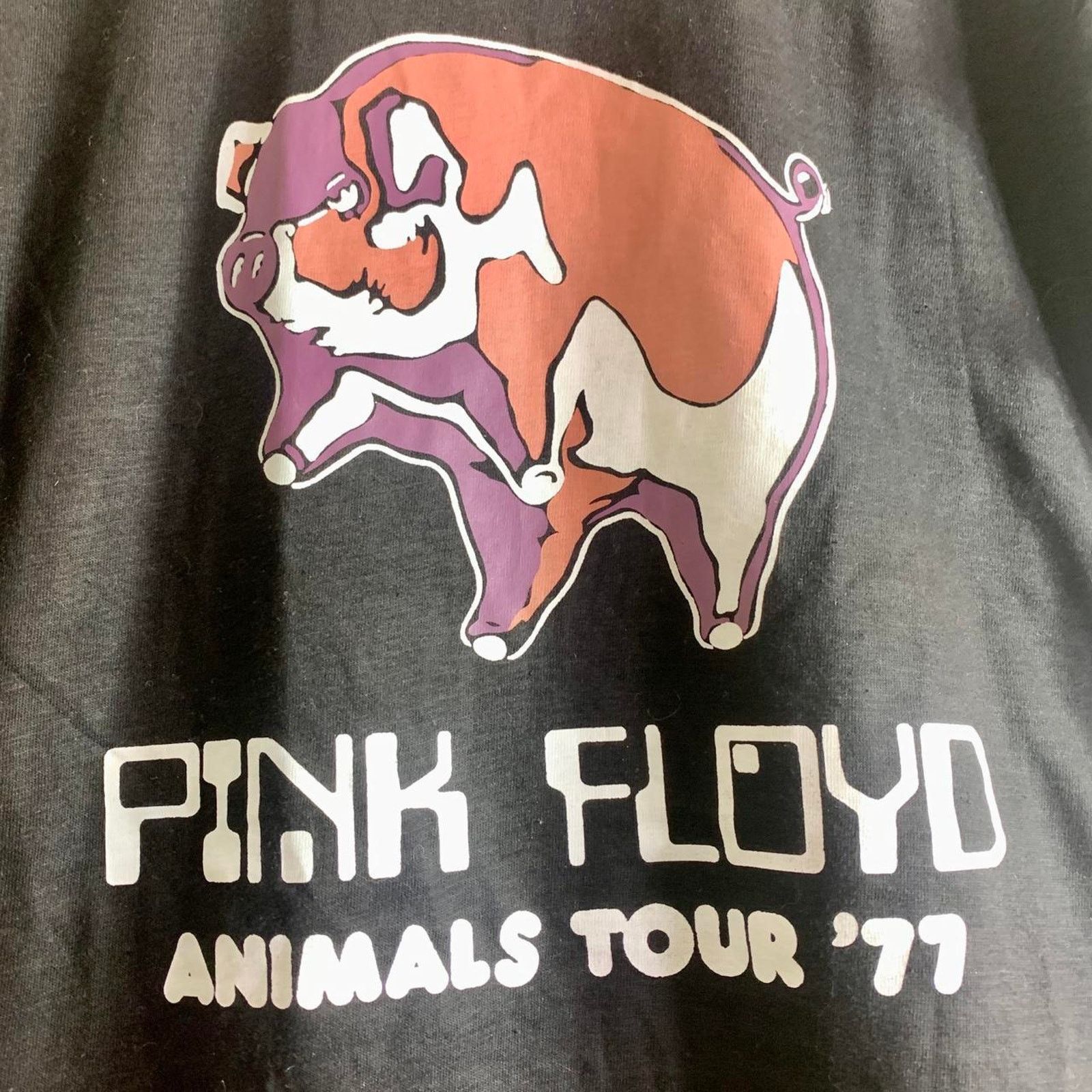 Vintage 1977 PINK FLOYD LED ZEPPELIN Animals Tour tee shirt M Pig Size US M / EU 48-50 / 2 - 1 Thumbnail