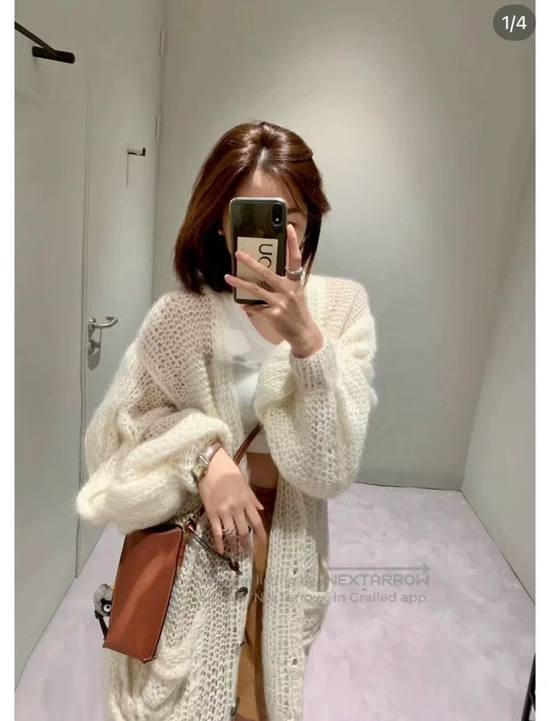 Loewe Loewe Mohair cardigan Size S / US 4 / IT 40 - 1 Thumbnail