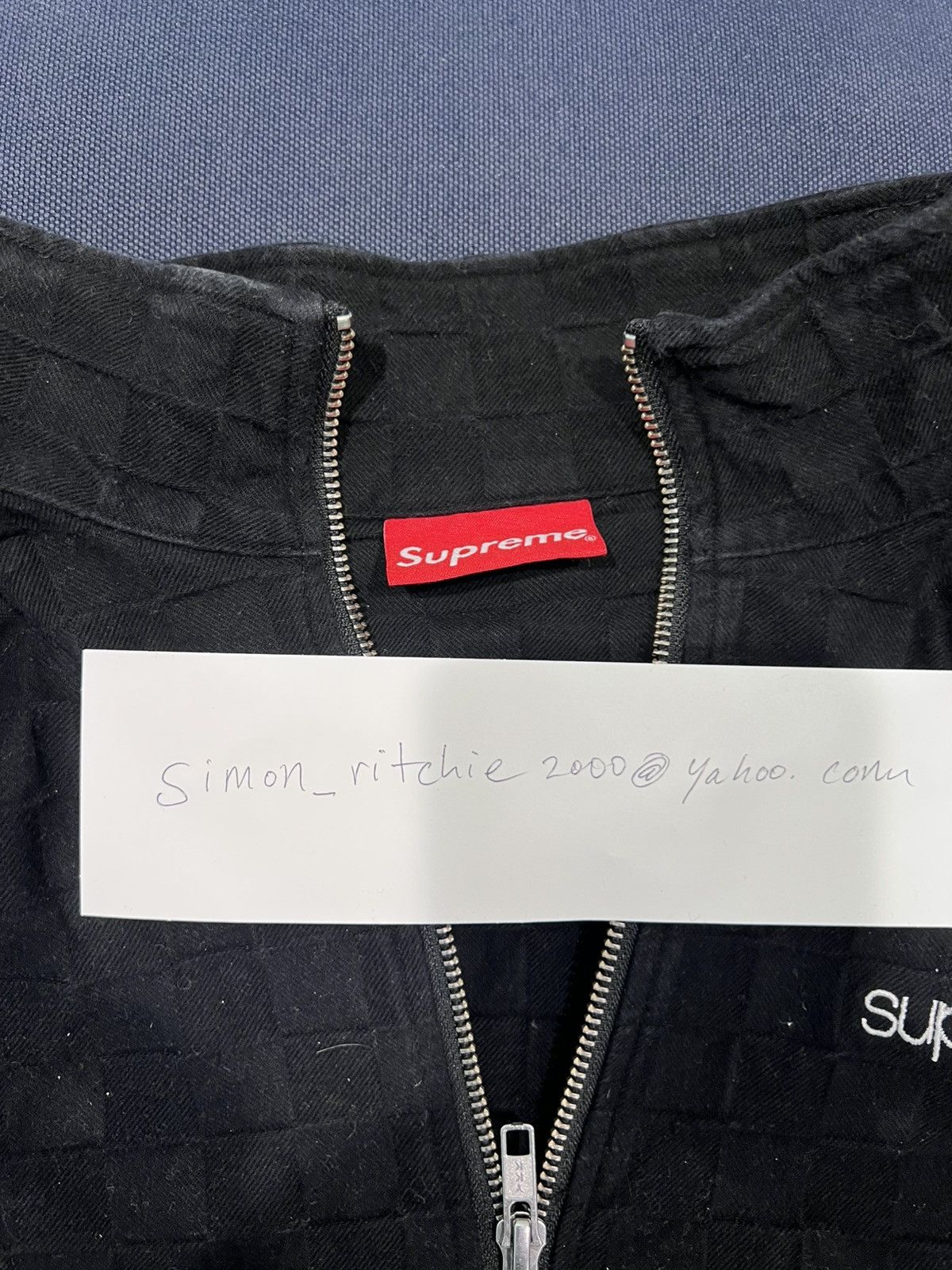 Supreme Supreme herringbone check half-zip XL Size US XL / EU 56 / 4 - 2 Thumbnail