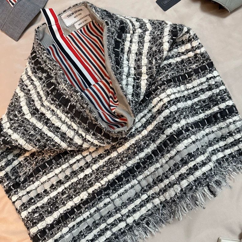 Thom Browne Thom Browne Small xiang wind patchwork material temperamen Size 27" / US 4 / IT 40 - 1 Thumbnail