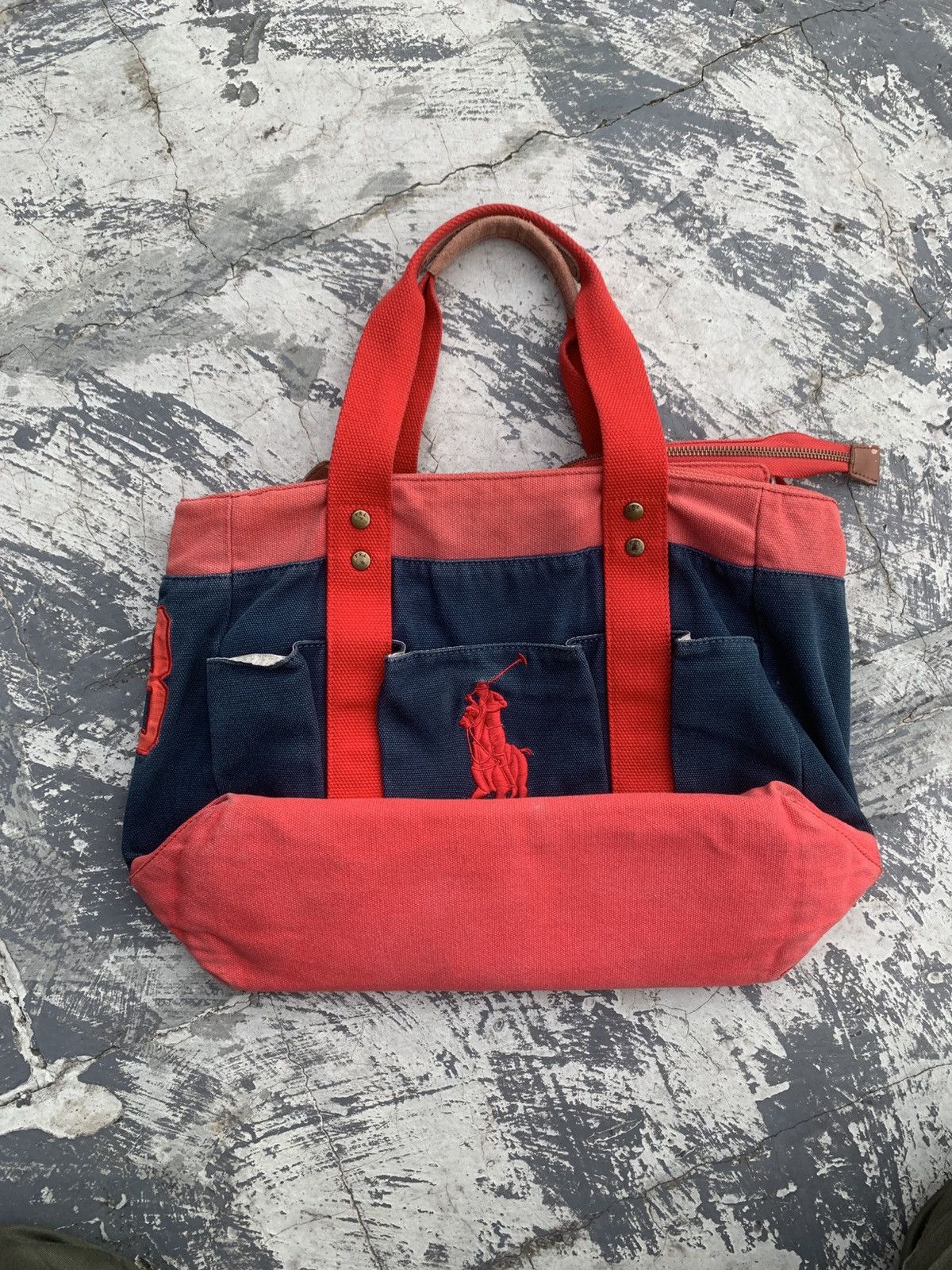Polo Ralph Lauren Vtg Polo Ralph Lauren Gardening Bag #3 Canvas Pocket Size ONE SIZE - 11 Thumbnail