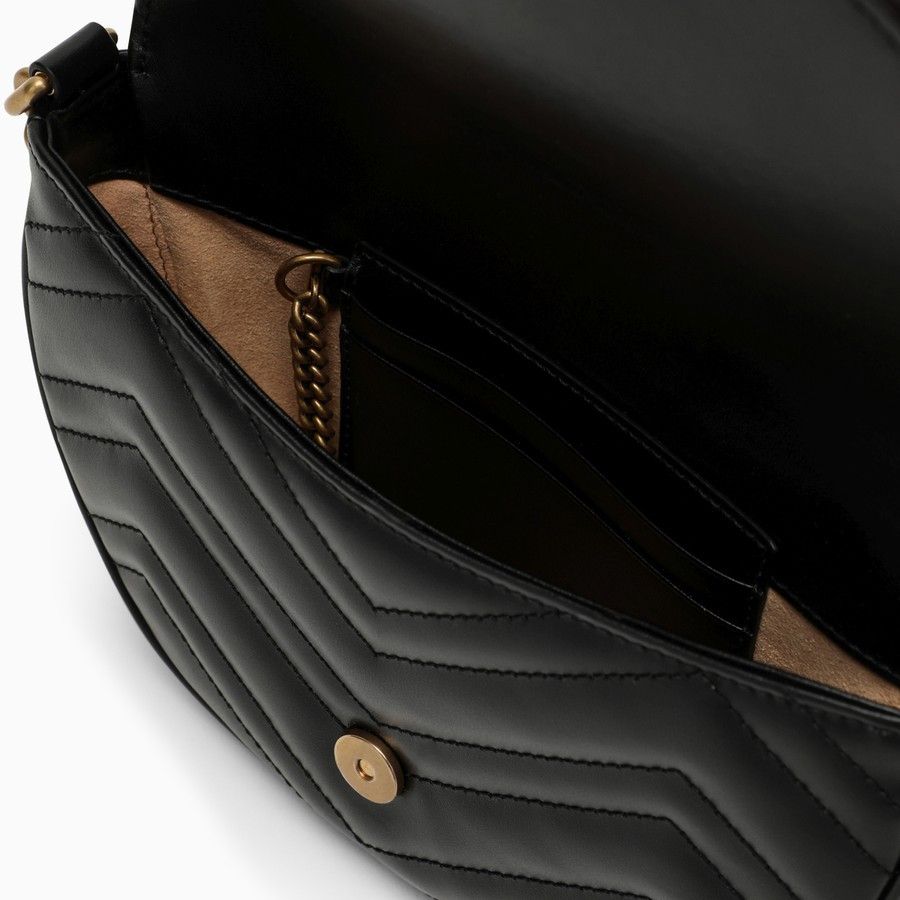 Gucci o1d2blof0824 Size: OS / GG Marmont Mini Bag in Black Size ONE SIZE - 4 Thumbnail