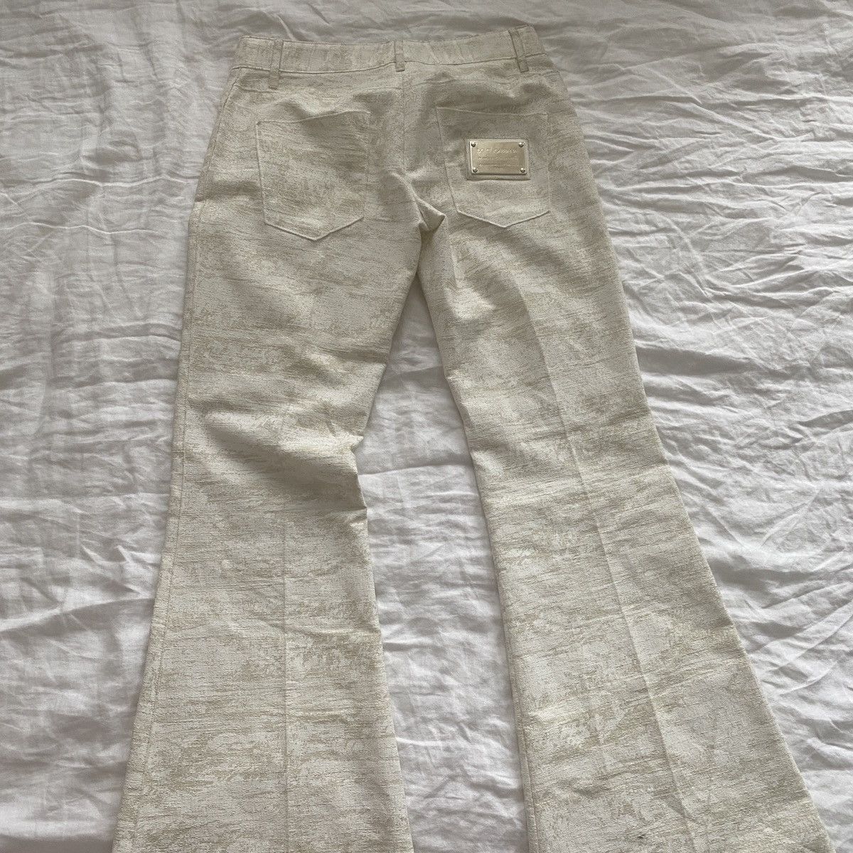 Dolce & Gabbana Dolce & Gabbana Flared Pants Size 26" / US 2 / IT 38 - 2 Thumbnail