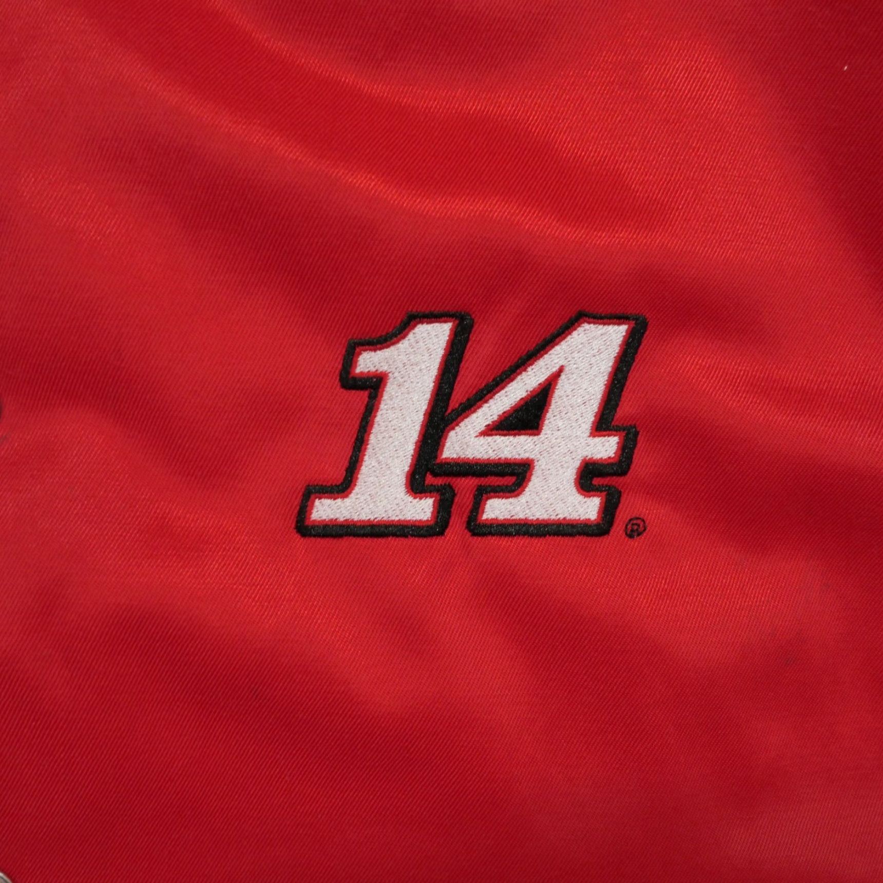 Chase Authentics VINTAGE Tony Stewart Jacket Adult Small Red Snap Varsity Quilt Lined Nascar Y2K Chase Authentics Bomber Jacket Blue 80s Mens S Size US S / EU 44-46 / 1 - 3 Thumbnail