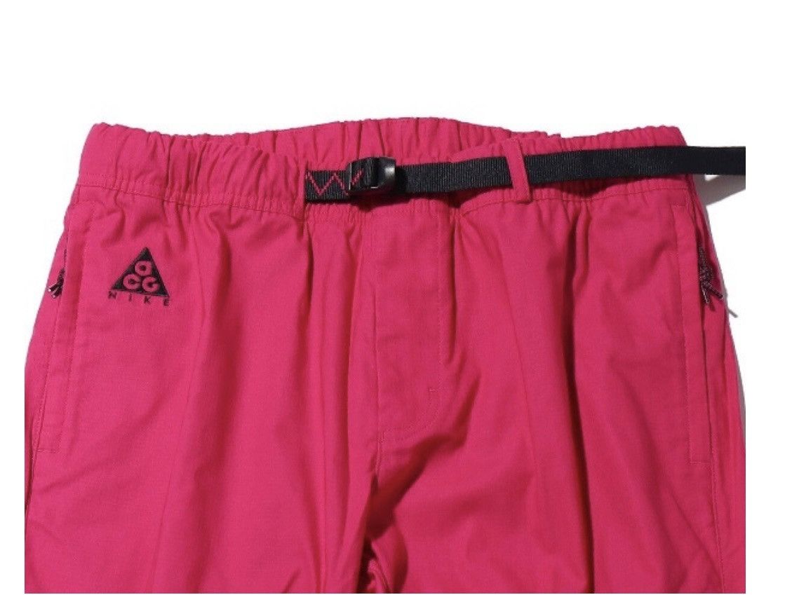 Nike ACG SZ M Nike ACG Trail Hiking FUCHSIA/BLACK Belted Jogger Pants Size US 32 / EU 48 - 3 Thumbnail