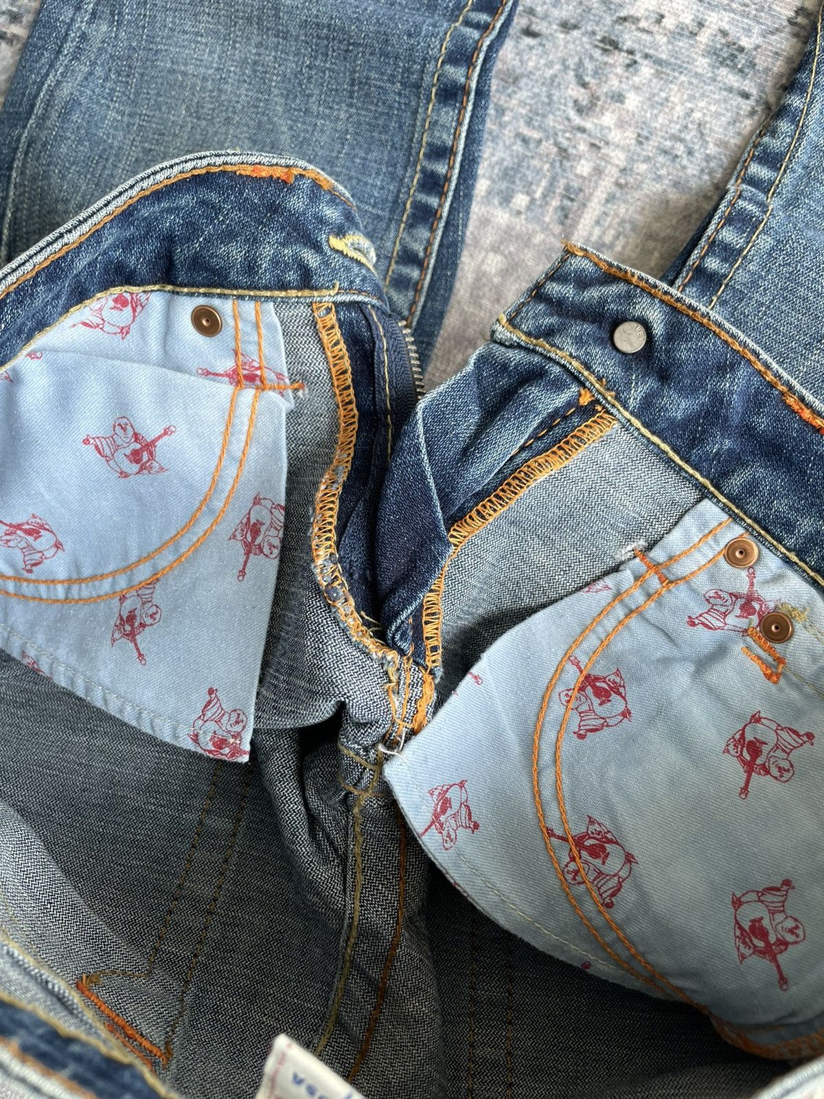 True Religion True Religion Joey Flare Denim Jeans Size US 28 / EU 44 - 7 Thumbnail
