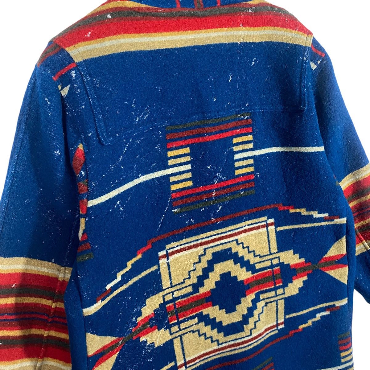 Vintage Vintage 90s Acoustic Native American Wool Hoodie Size US M / EU 48-50 / 2 - 15 Thumbnail