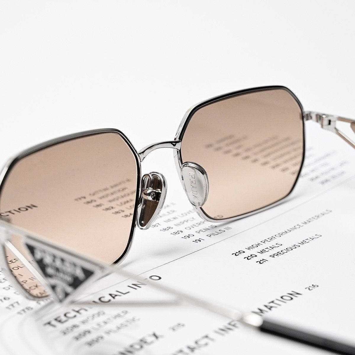 Prada PRADA 0PR A51S SUNGLASSES Size ONE SIZE - 4 Thumbnail