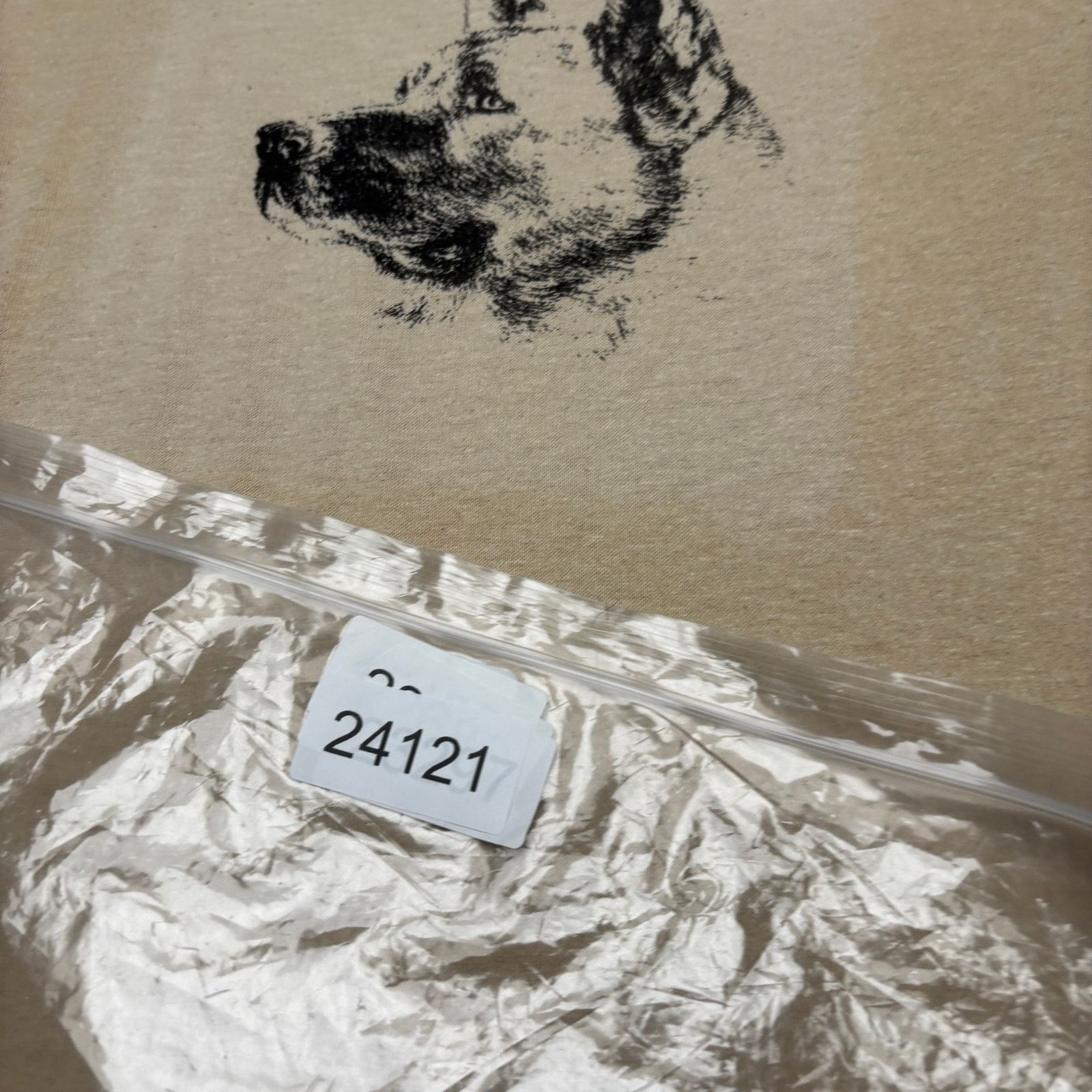 Vintage Vintage 80s German Shepherd Dog Tee Shirt Men's Medium Size US M / EU 48-50 / 2 - 10 Thumbnail
