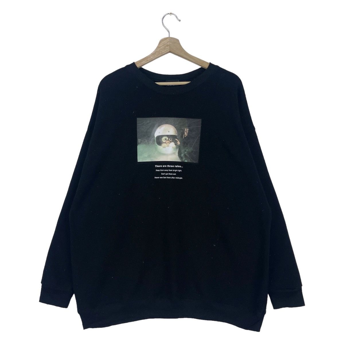 Vintage Vintage Gremlins Three Rules Sweatshirt Size US XL / EU 56 / 4 - 1 Thumbnail