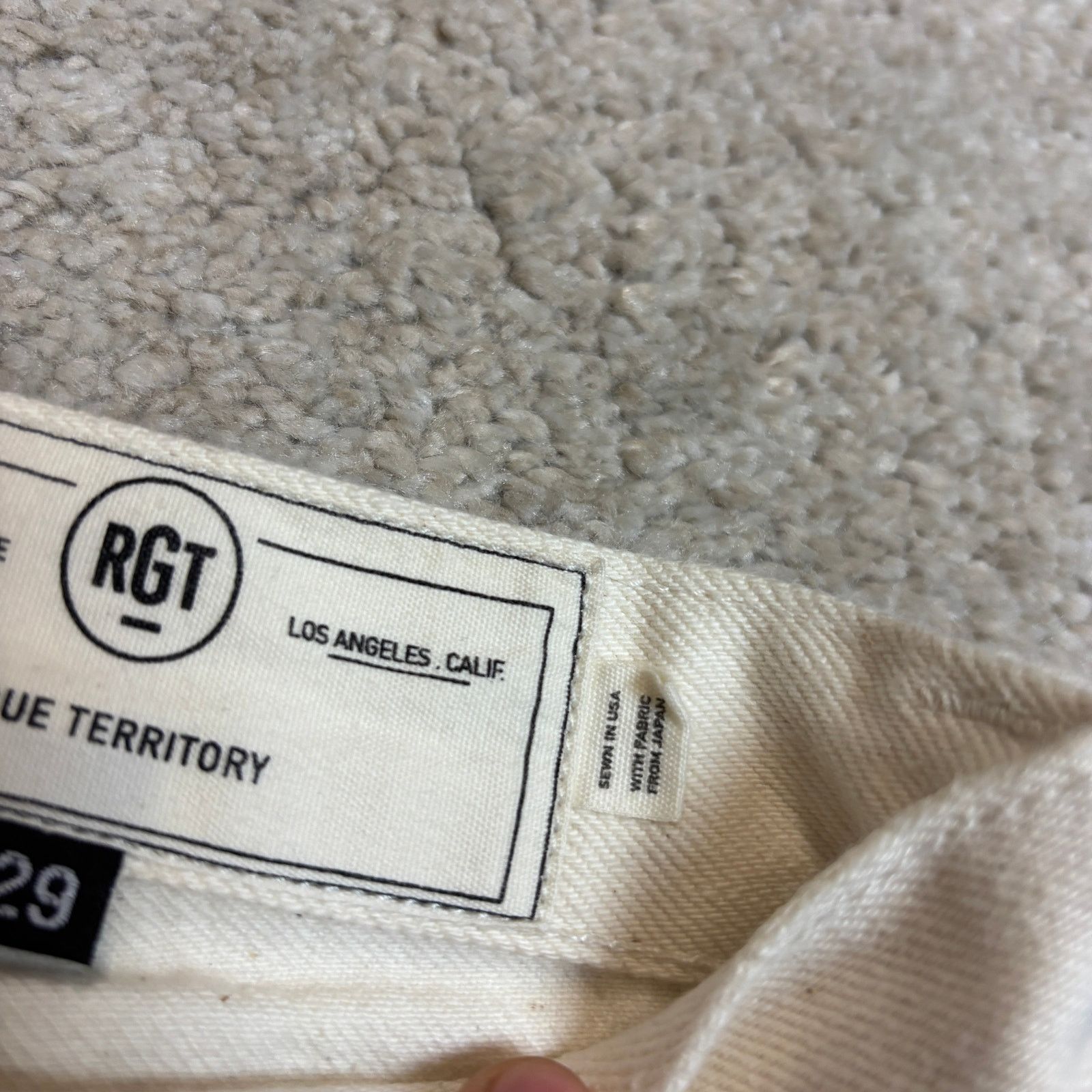 Rogue Territory Rogue Territory RGT Slim Straight Selvedge Jeans 29x28.5 Size US 29 - 5 Thumbnail