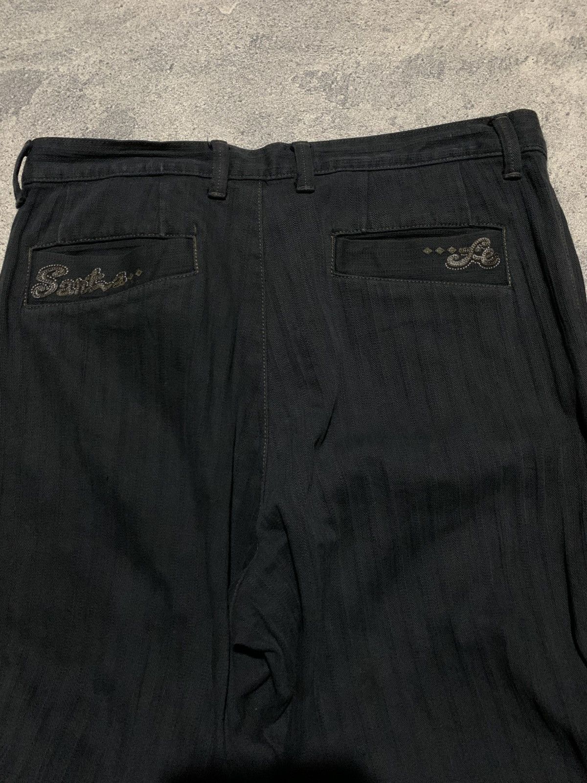Japanese Brand 🐍 SOLD Vintage SantaFe Japan Loose Fit Pants Size US 31 - 3 Thumbnail