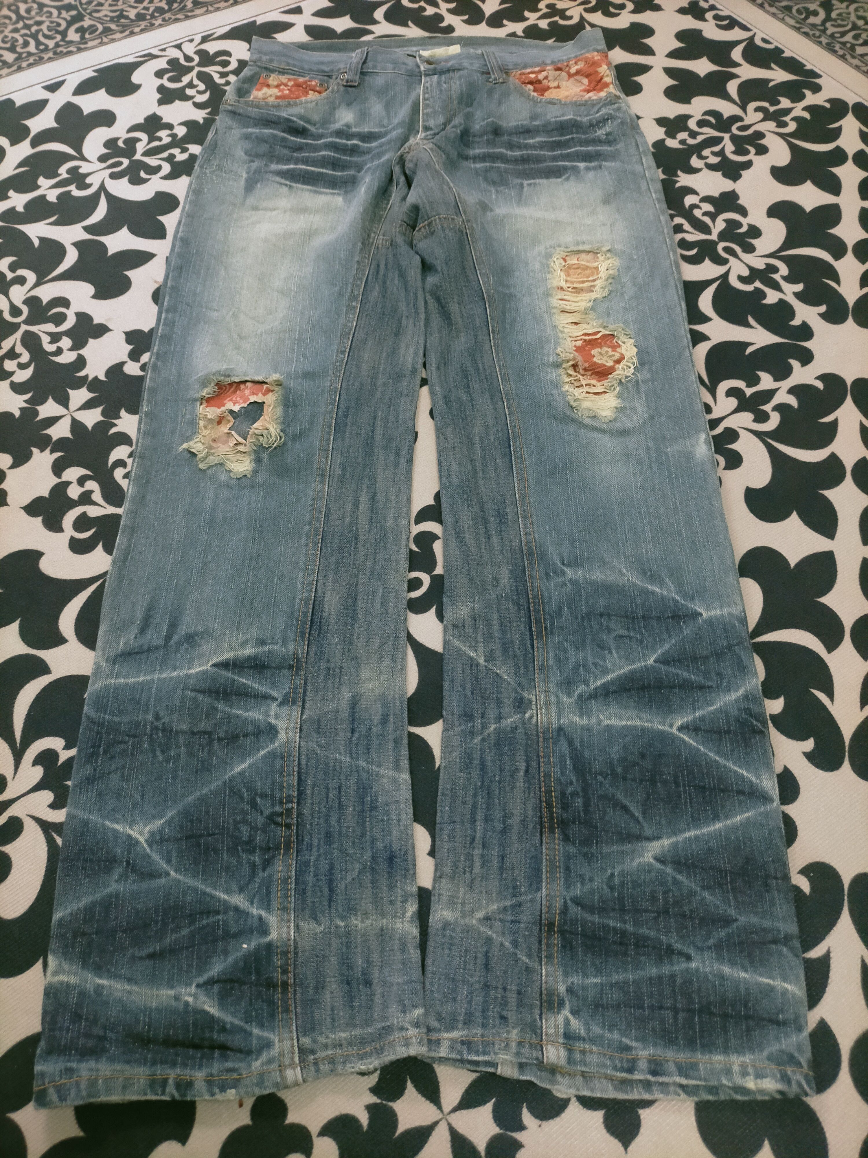 14th Addiction 🔥Karakuri Inspired by Gumu Distressed Insane Jeans Size US 31 - 3 Thumbnail