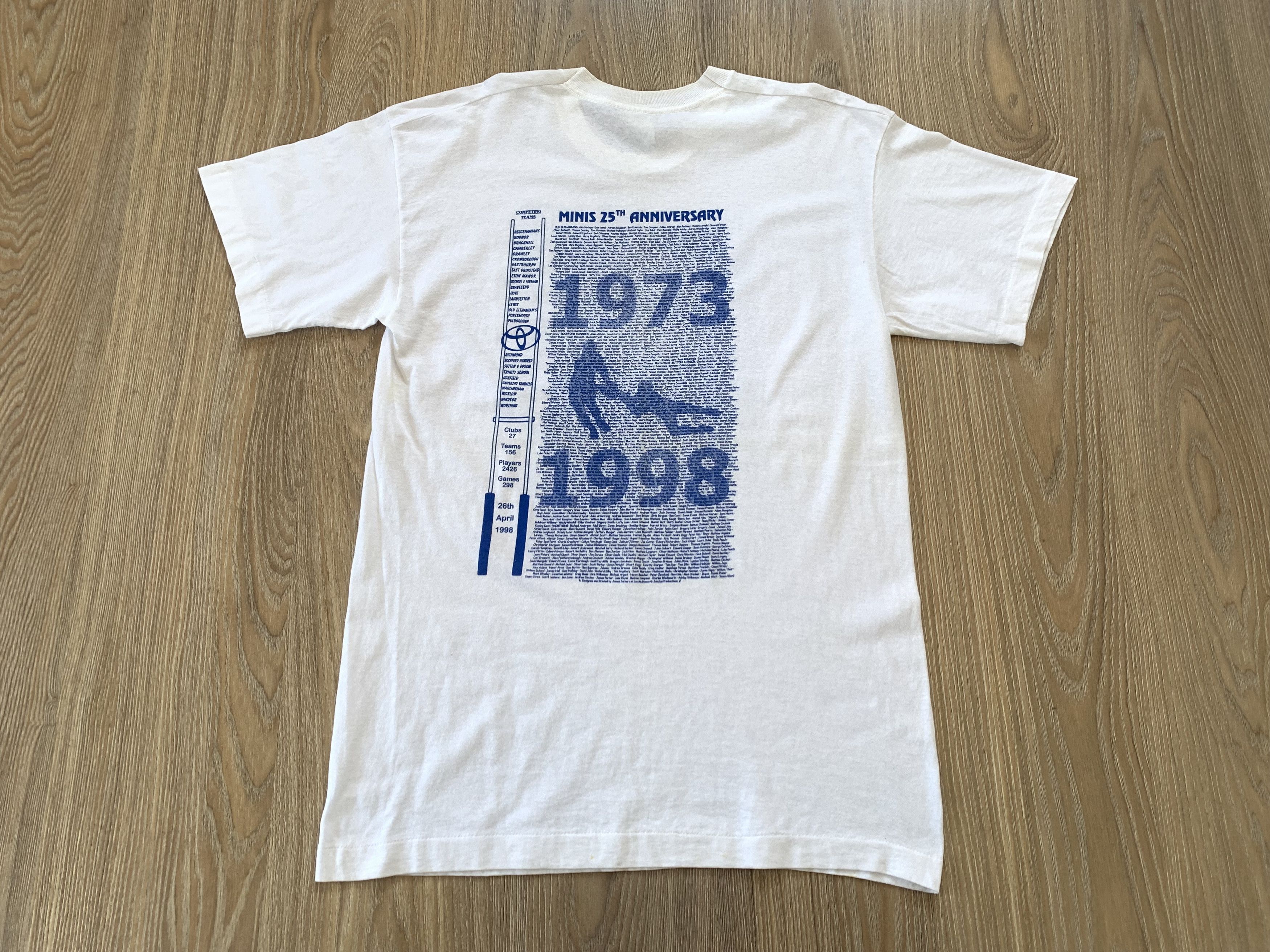 Vintage Vintage Screen Stars Rugby Festival T-Shirt 1998 Size US XL / EU 56 / 4 - 3 Thumbnail
