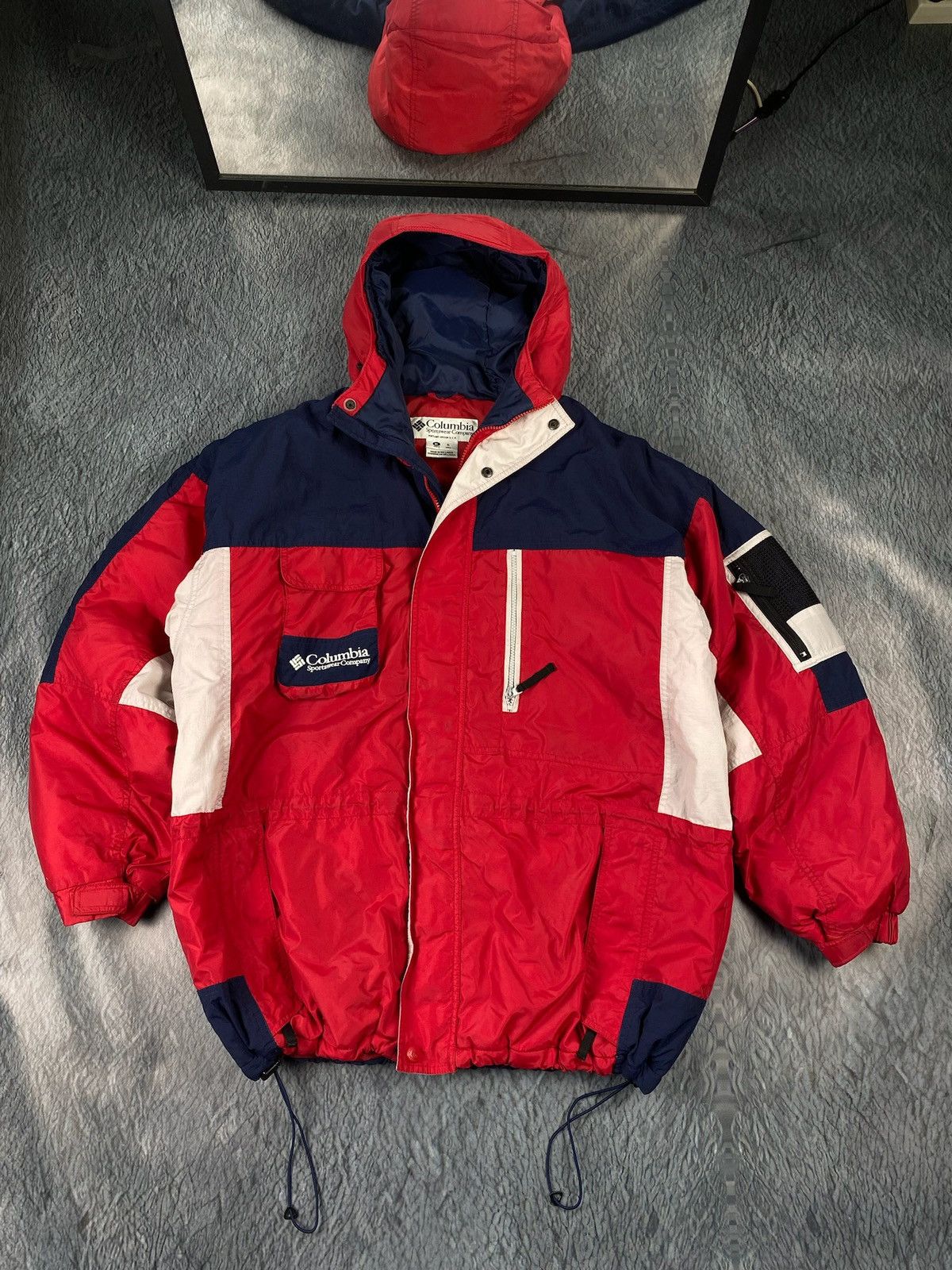 Vintage Vintage Columbia puffers Jacket Made in U.S.A😍 | Grailed