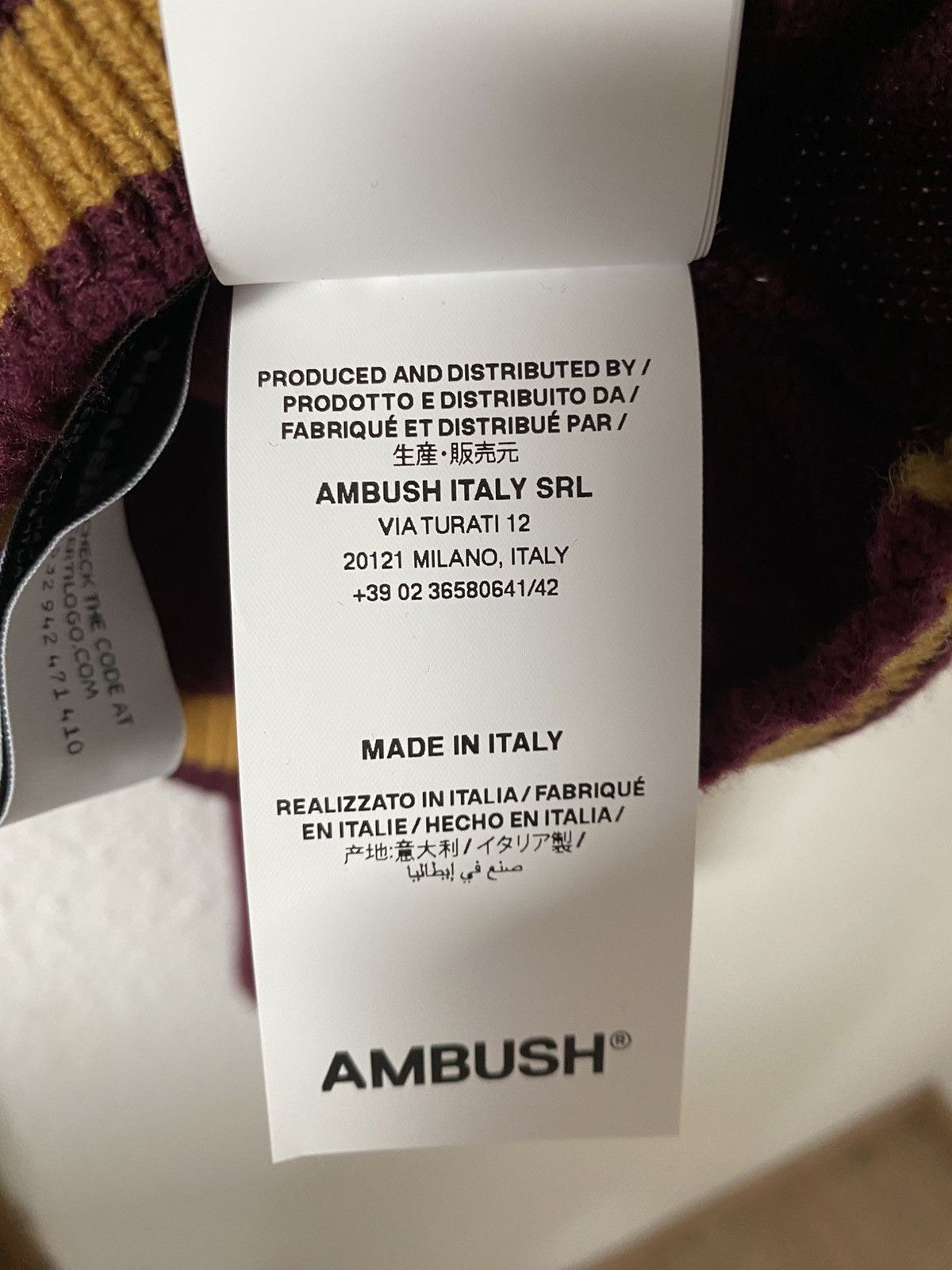 Ambush Design Ambush Cropped College Style Sweatshirt Size M / US 6-8 / IT 42-44 - 7 Thumbnail