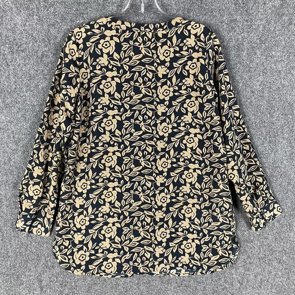 Ann Taylor Ann Taylor Blouse Women's Small Petite Long Sleeve PS Adults Size S / US 4 / IT 40 - 7 Thumbnail