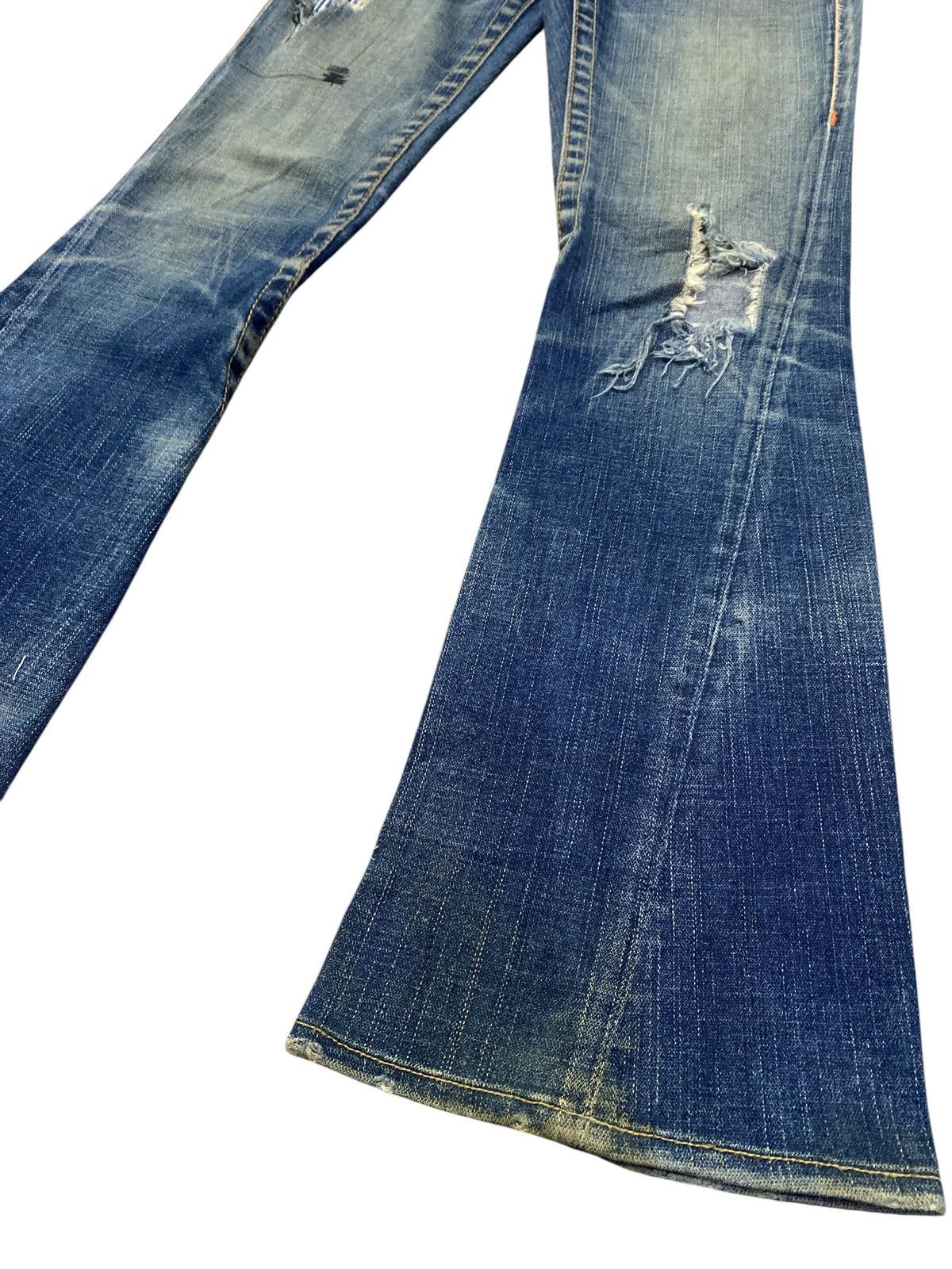 If Six Was Nine × Tornado Mart × True Religion True Religion Flared Denim Size US 27 - 7 Thumbnail
