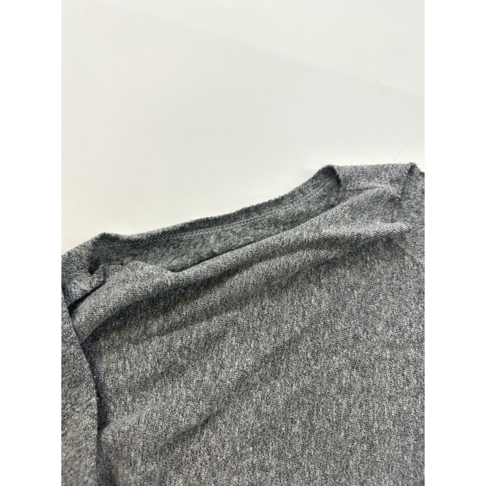 Vintage Lanston Off The Shoulder Top Women’s Small Gray USA Shirt Size S / US 4 / IT 40 - 2 Thumbnail