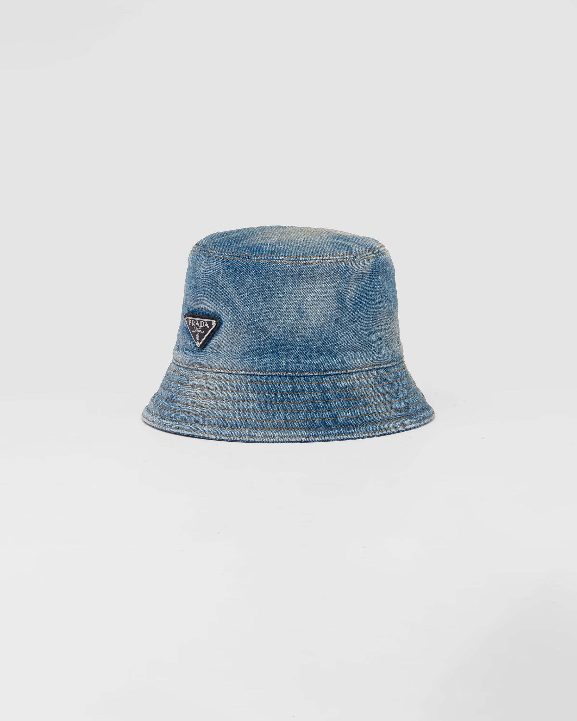 Prada (size SMALL) Denim bucket hat Size ONE SIZE - 10 Thumbnail