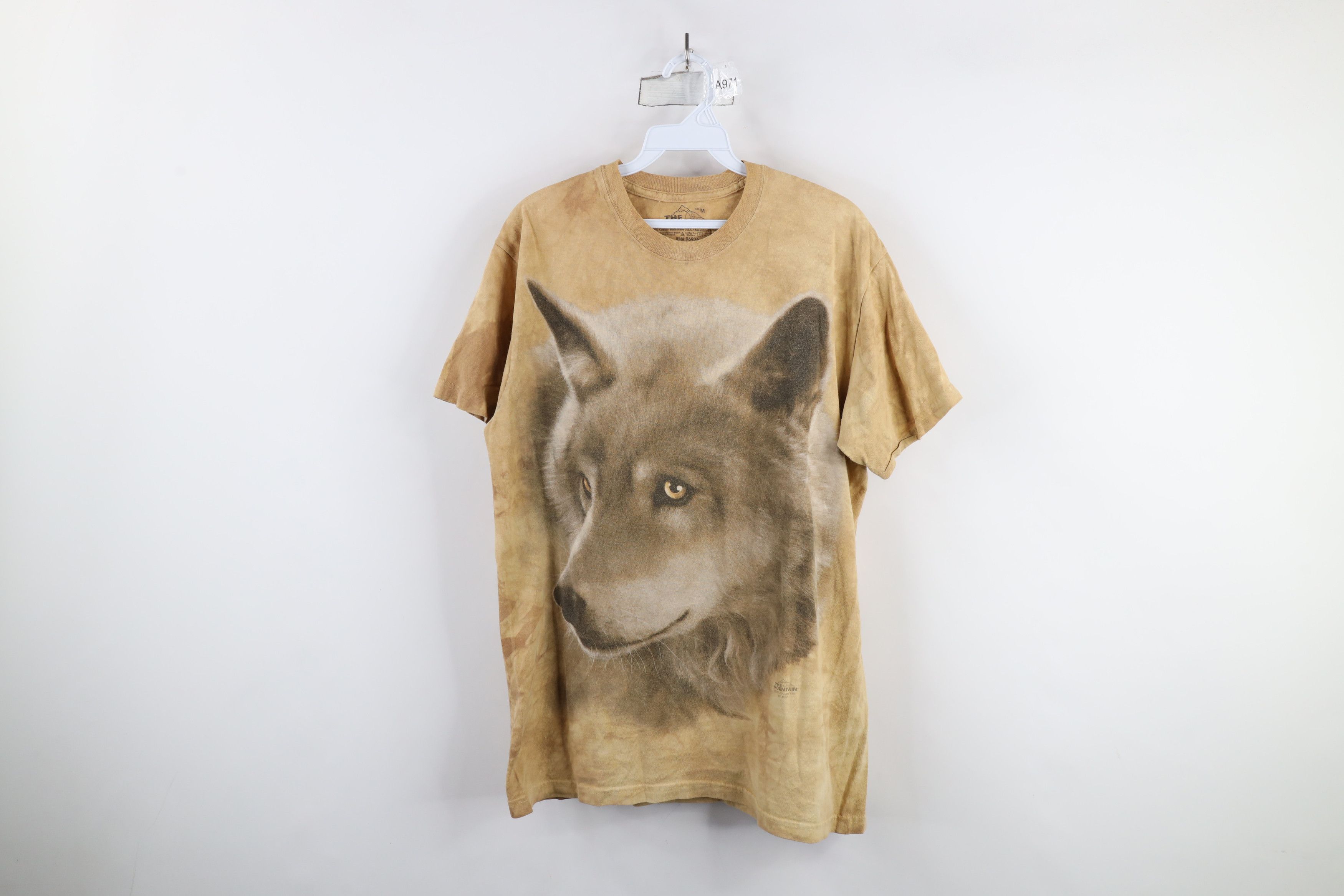 Vintage Vintage Y2K Streetwear Wash Wolf All Over Print T-Shirt USA Size US M / EU 48-50 / 2 - 1 Thumbnail