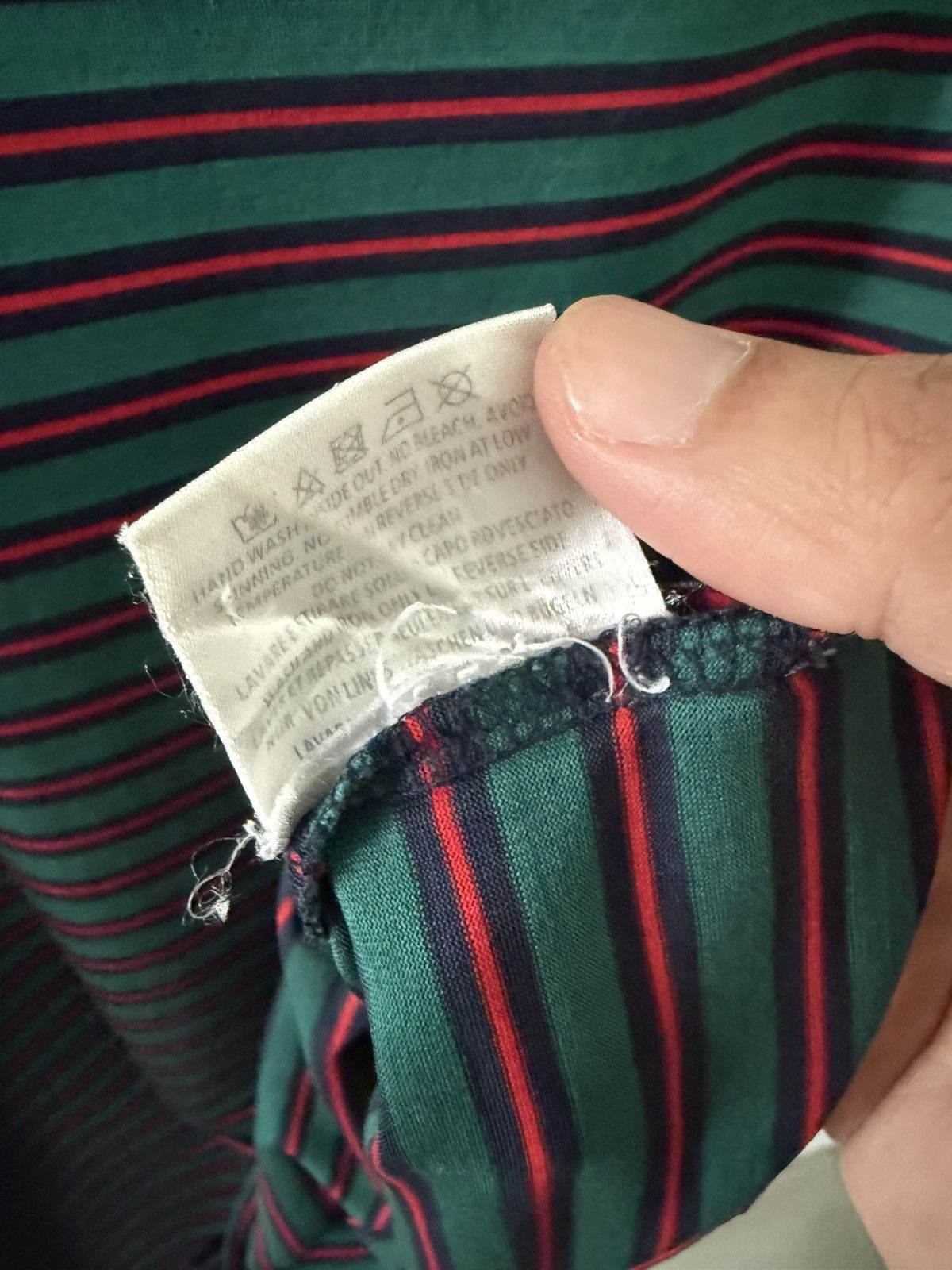 Gucci Gucci monogram logo stripe relaxed T-shirt horizontal Size US L / EU 52-54 / 3 - 9 Thumbnail