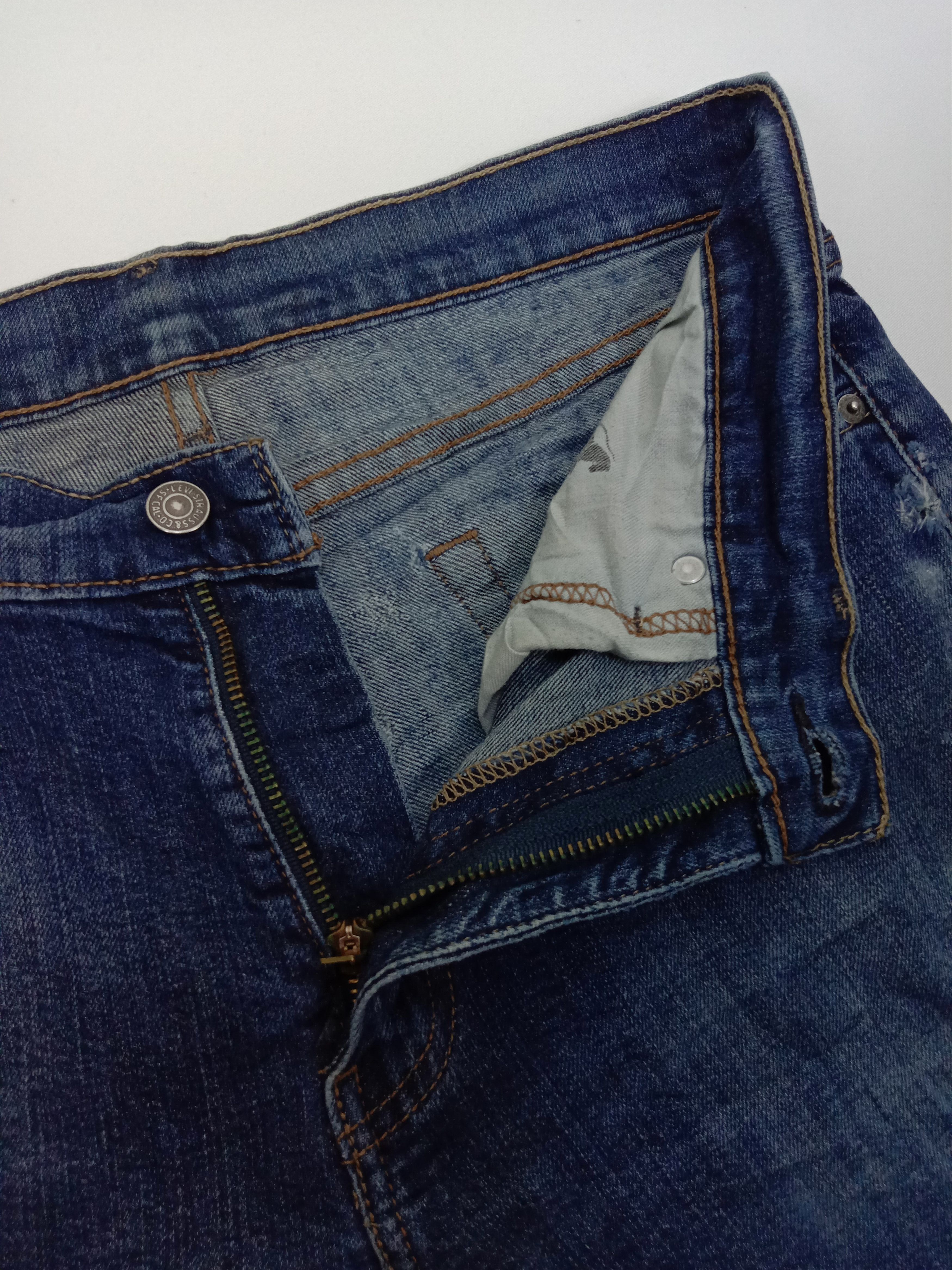 Levi's Vintage Levi's 514 Jeans Earth Tone Distressed Denim Size US 32 / EU 48 - 9 Thumbnail