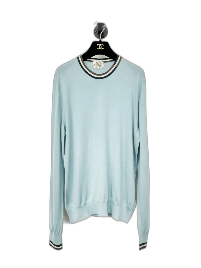 Hermes Hermès Cashmere Knit Sweater for Men-2506 Size M / US 6-8 / IT 42-44 - 1 Thumbnail