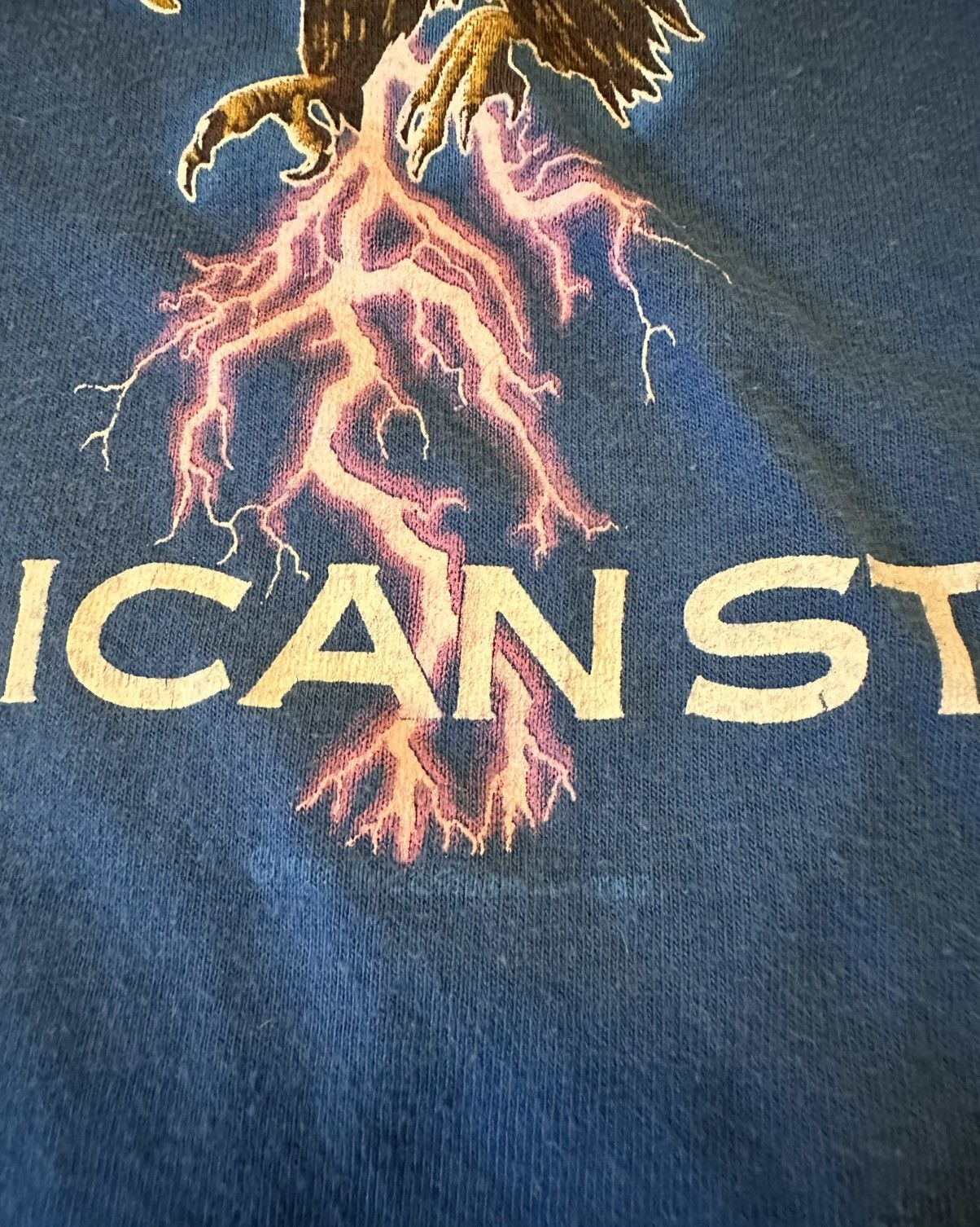 Anvil Bob Seger 1987 American Storm Tour Tee Shirt Size M / US 6-8 / IT 42-44 - 3 Thumbnail