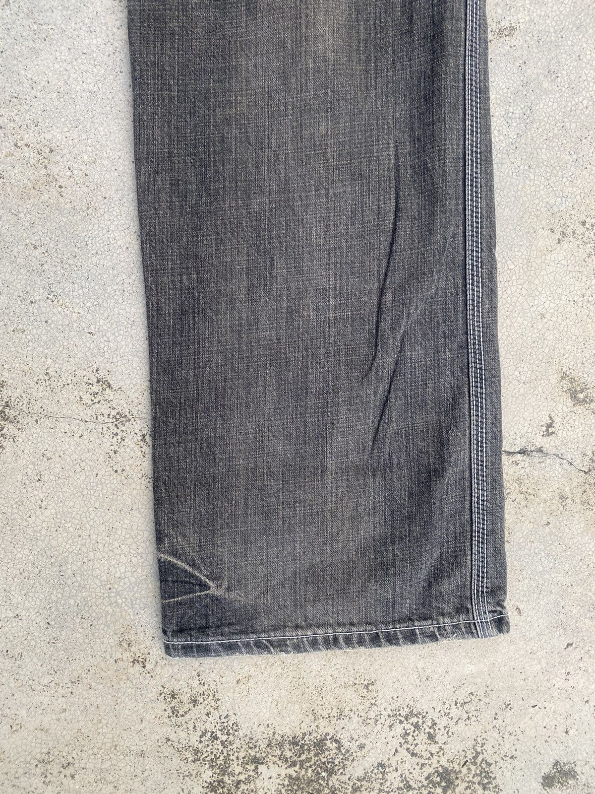 Edwin × Japanese Brand × Vintage Vintage y2k Edwin XV-S Faded Buckel Jeans Size US 33 - 21 Thumbnail