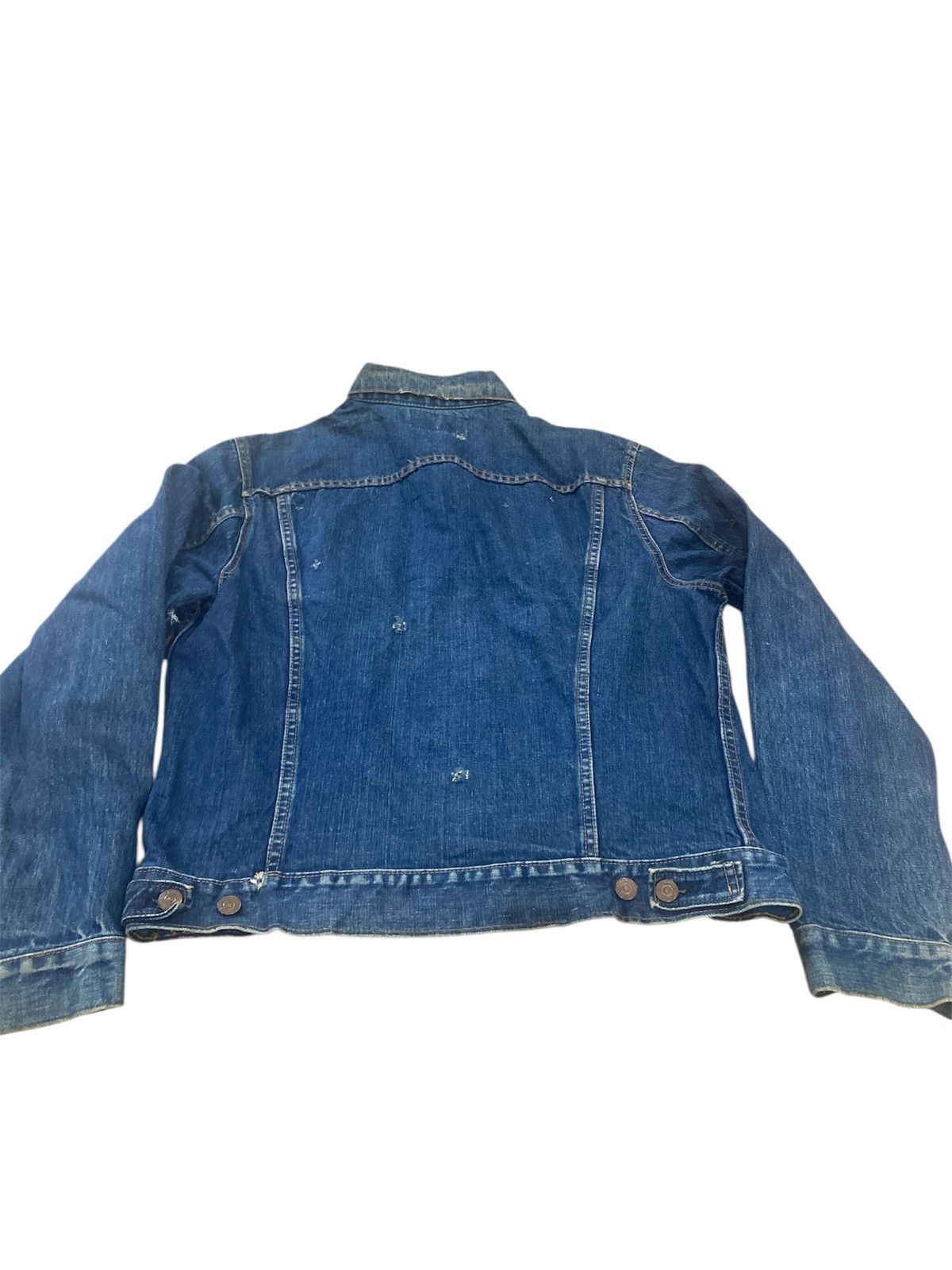 Levi's vintage levis big e jackets distres Size US L / EU 52-54 / 3 - 2 Thumbnail