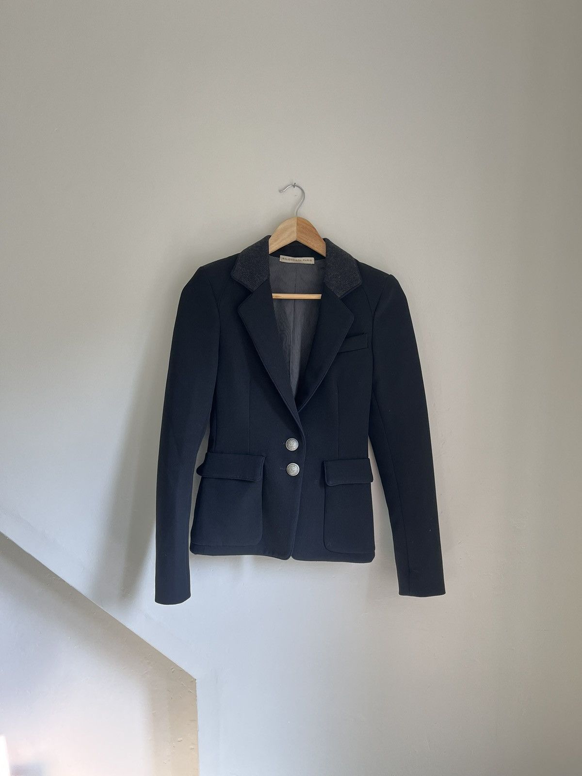 Balenciaga Balenciaga F/W 2007 Wool Blazer Size 36R - 1 Thumbnail