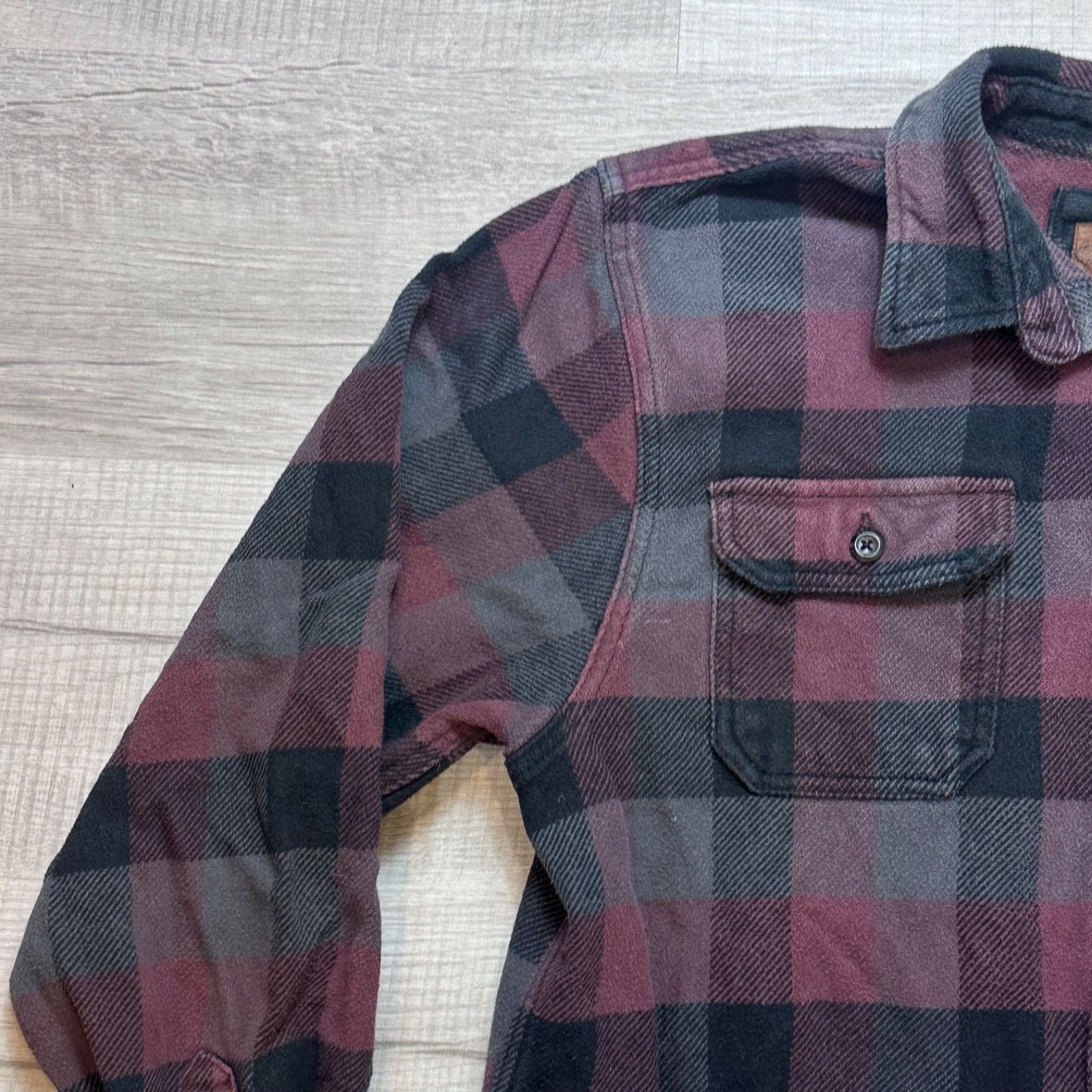 Orvis Orvis Big Bear Heavy Flannel Plaid Shacket Mens Medium Size US M / EU 48-50 / 2 - 6 Thumbnail