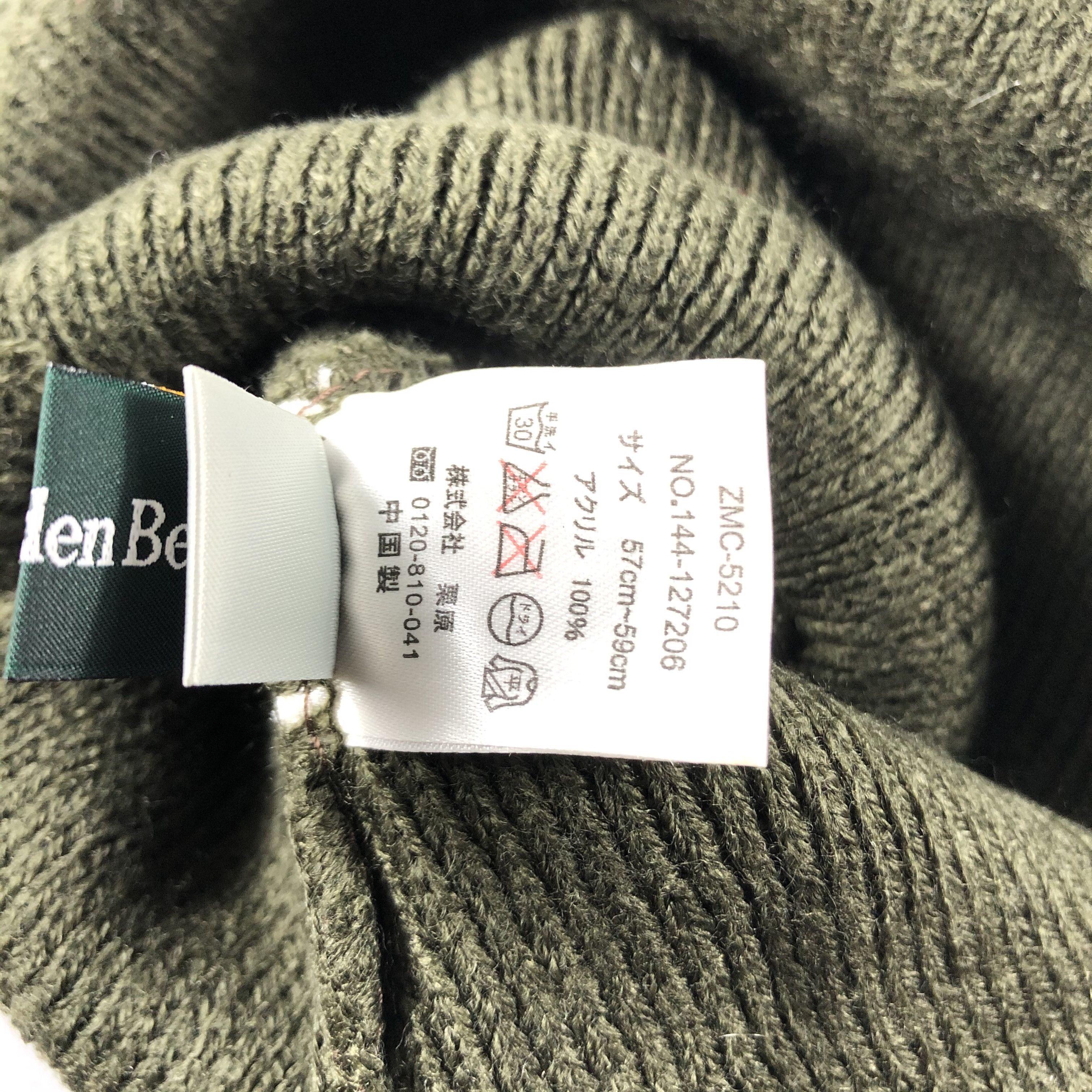 Golden Bear × Vintage Golden Bear Beanie Snow Hat Snow Cap -D763 Size ONE SIZE - 7 Thumbnail