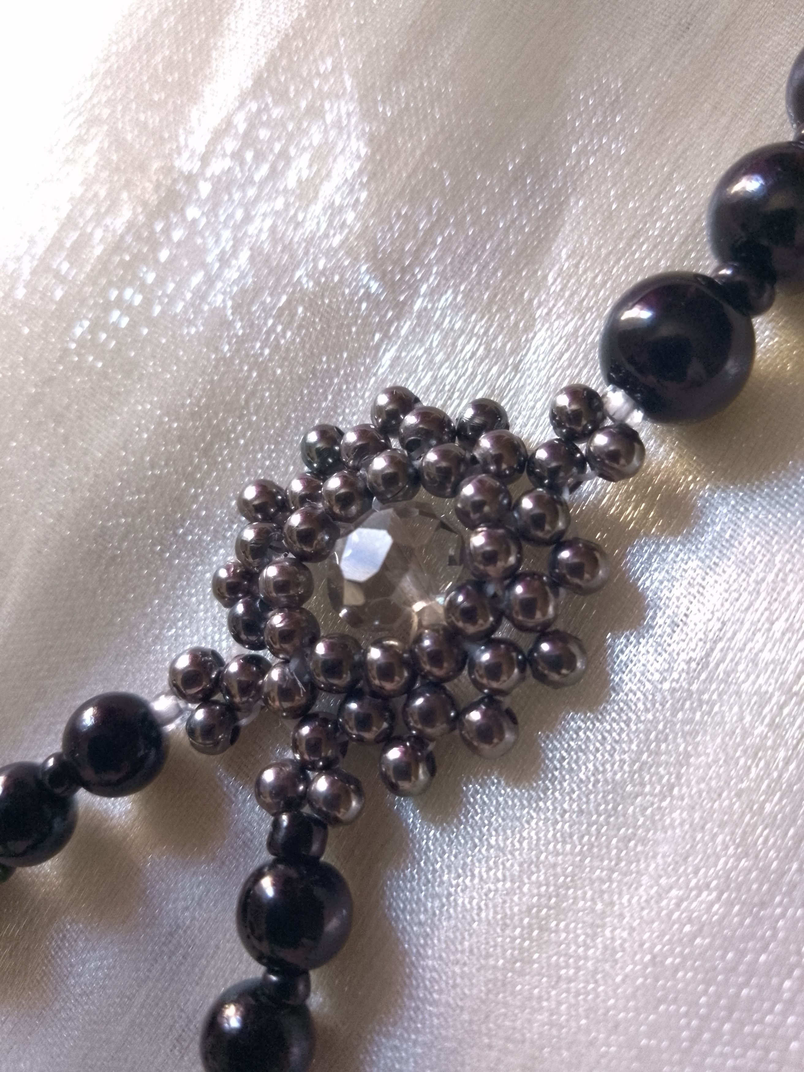 Other Necklace Black Gothic Middle-age with carnelian gemstone Size ONE SIZE - 6 Thumbnail