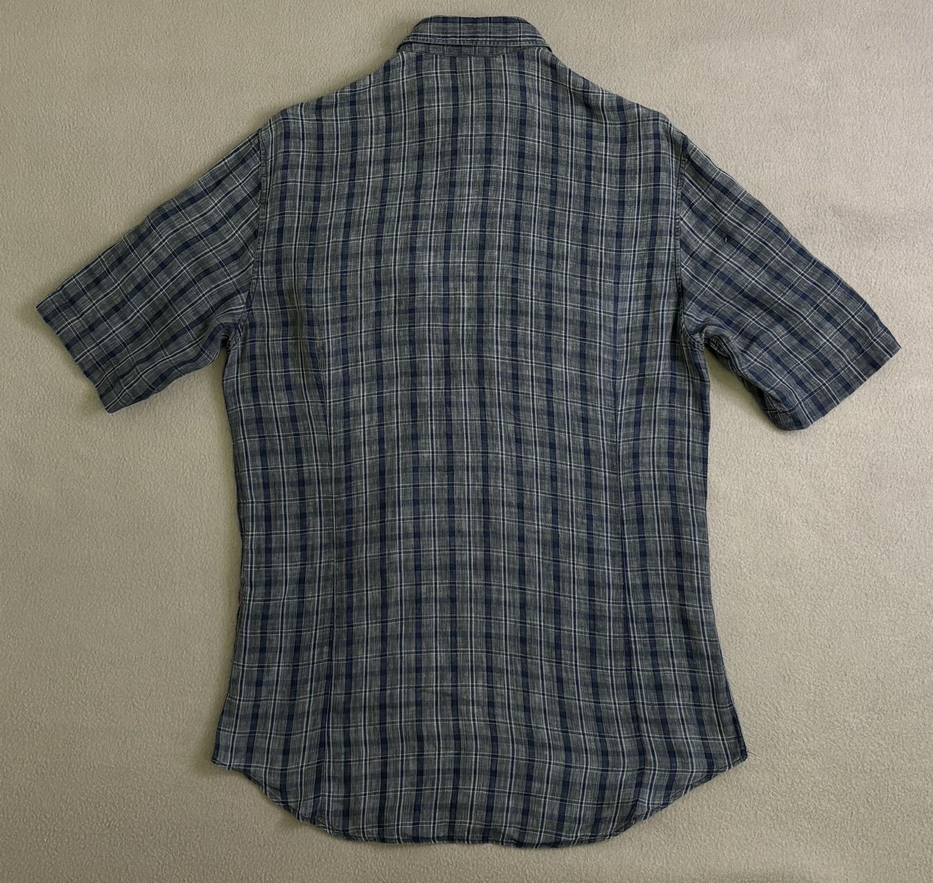 Just Cavalli Just Cavalli 100% Linen Shirt Size 48 Size US M / EU 48-50 / 2 - 7 Thumbnail