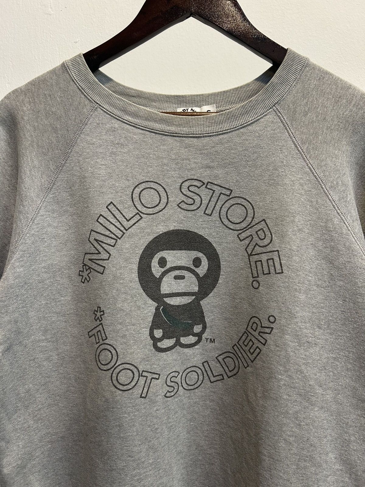 Bape Baby MiLo Iconic Logo Sweatshirt Size US S / EU 44-46 / 1 - 3 Thumbnail