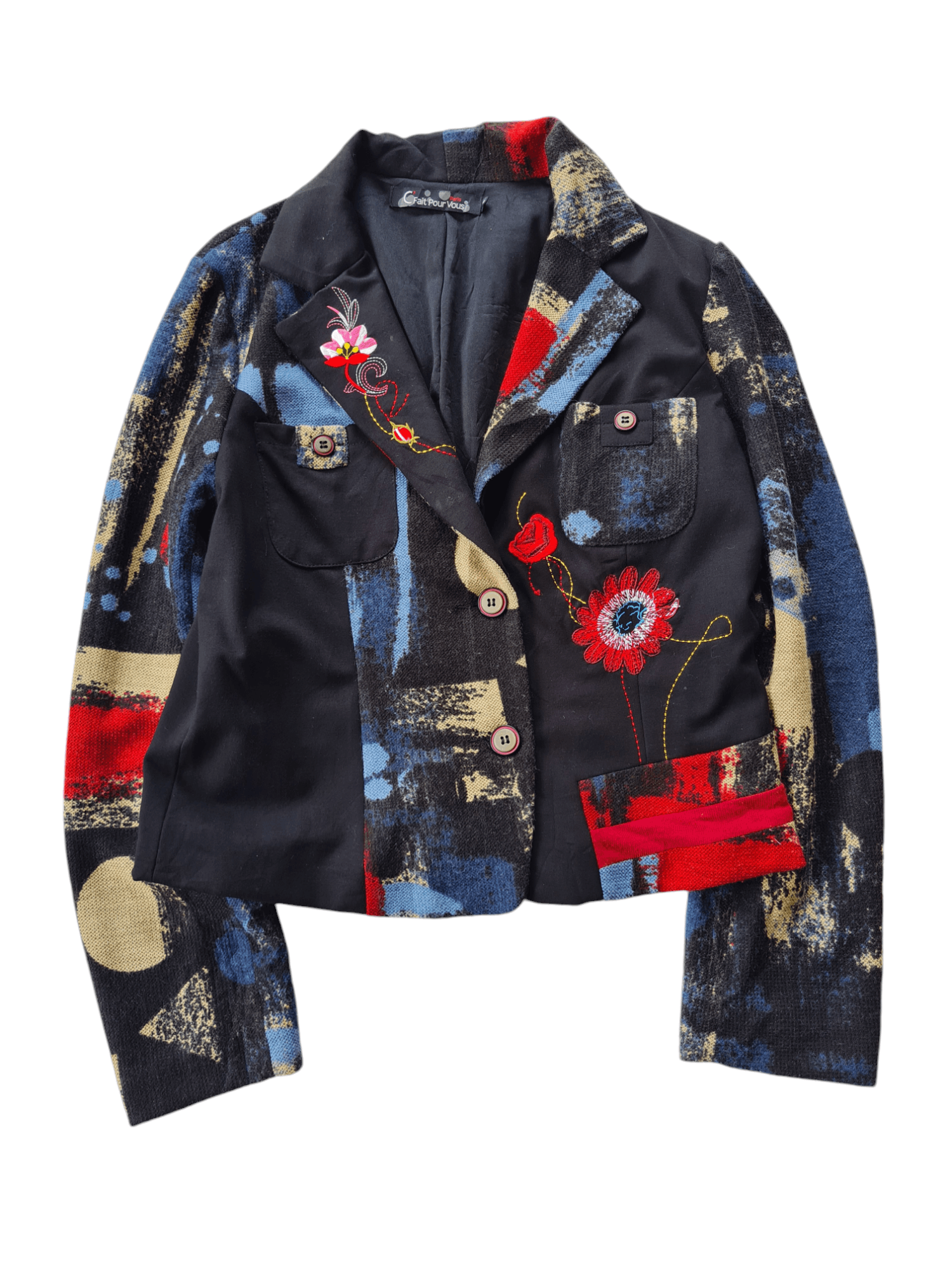 Japanese Brand × Vintage C' Fait Pour Vous Jacket Size M / US 6-8 / IT 42-44 - 1 Thumbnail