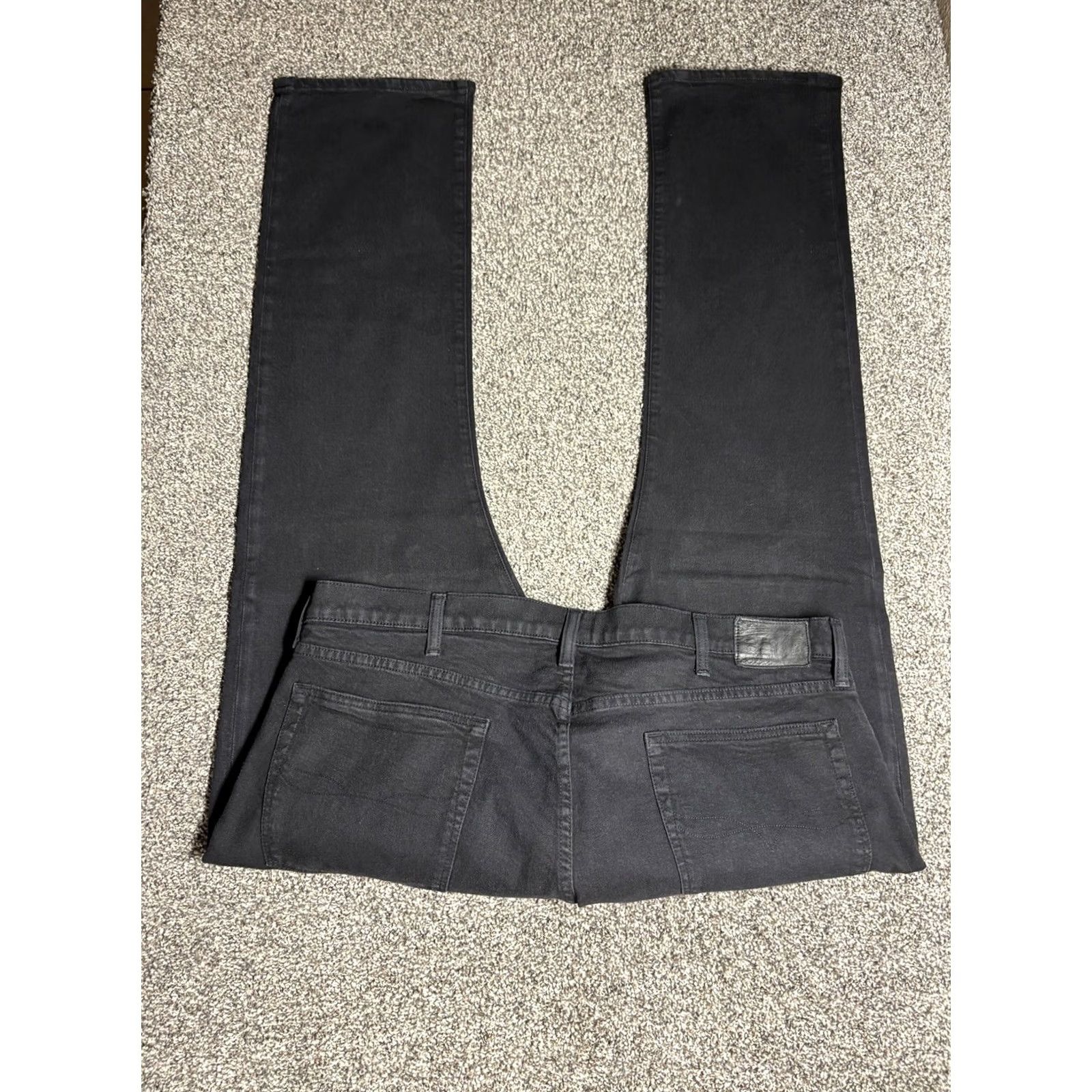 Polo Ralph Lauren Polo Ralph Lauren Jeans Mens 40x32 Black Varick Slim Straight Stretch Denim Size US L / EU 52-54 / 3 - 2 Thumbnail