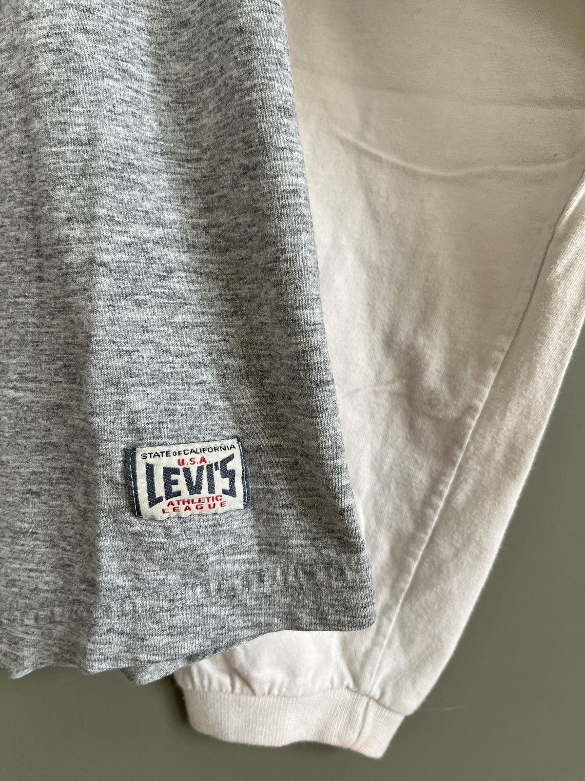 Levi's LEVIS USA Big Logo College Long Sleeve Shirt Size US L / EU 52-54 / 3 - 4 Thumbnail