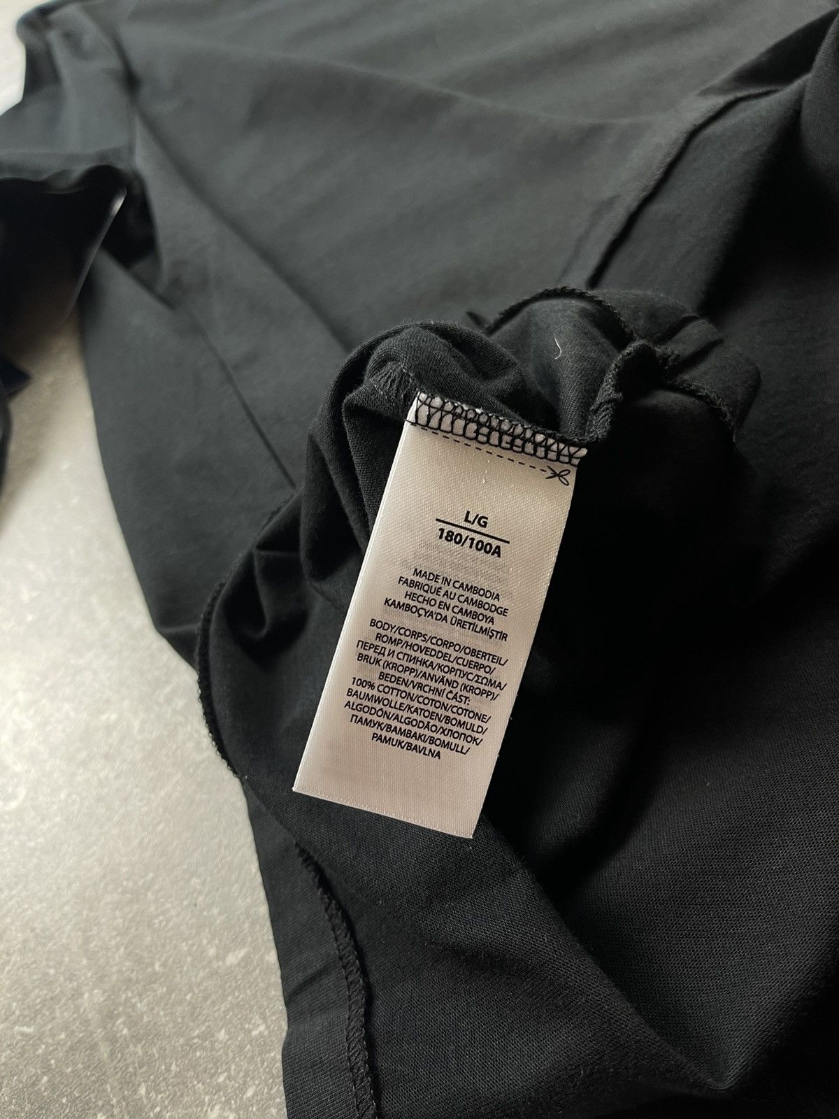 Polo Ralph Lauren Polo Ralph Lauren Black Long Sleeve Logo T-Shirt Size US L / EU 52-54 / 3 - 10 Thumbnail
