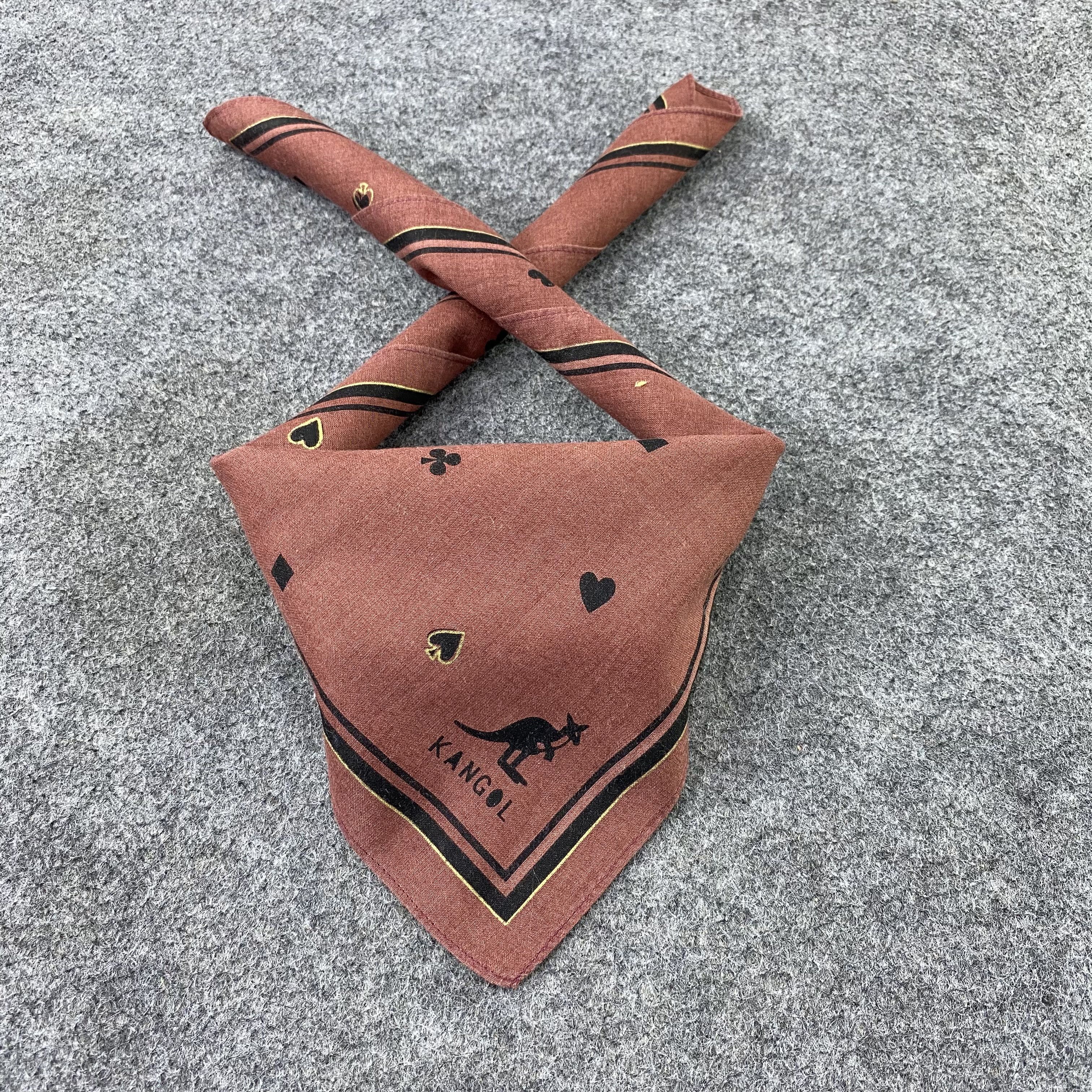 Kangol Rare Vintage Kangol Handkerchief / hanky scarf-B1251 Size ONE SIZE - 2 Thumbnail