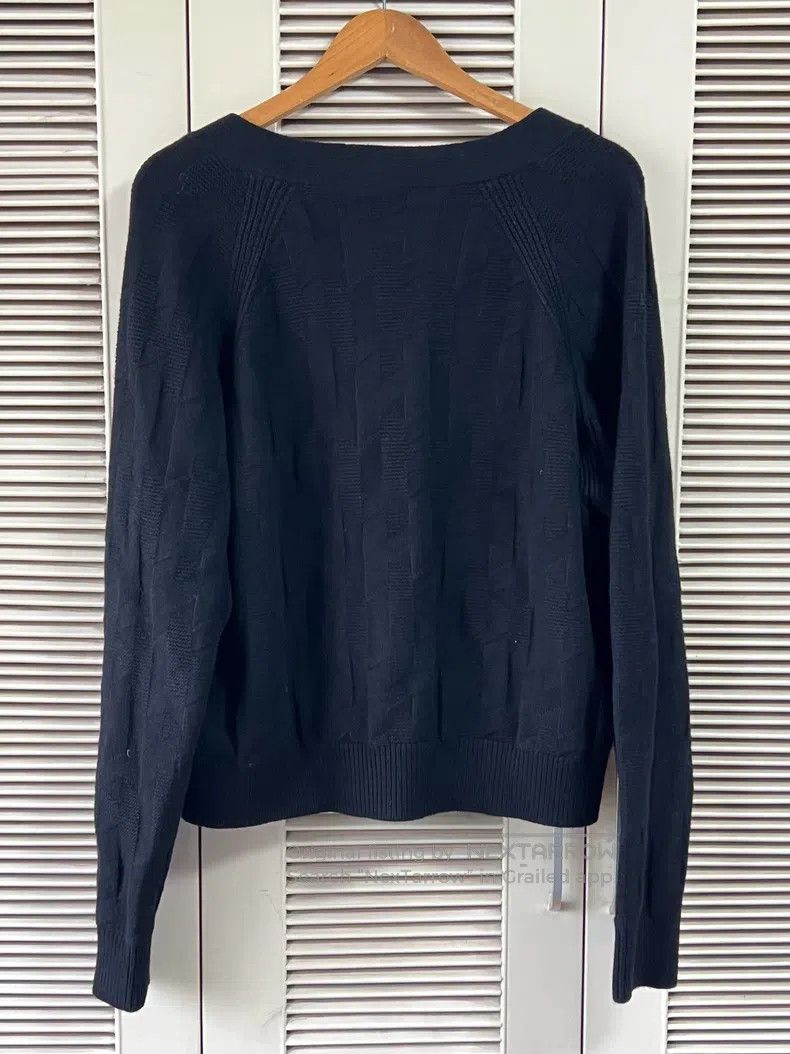 Hermes Hermes Black knitted cardigan Size S / US 4 / IT 40 - 2 Thumbnail