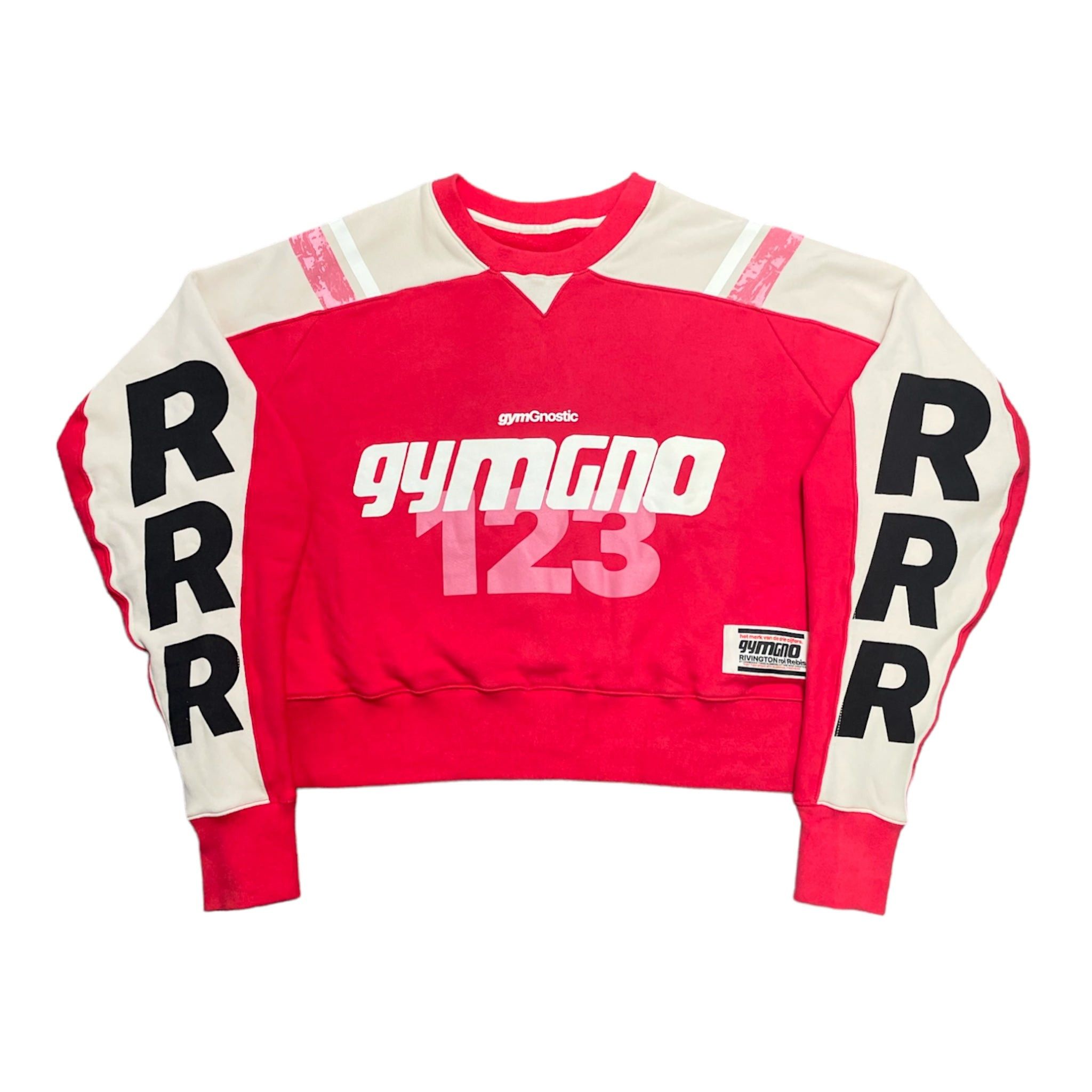 RRR123 Agape Crewneck Sweatshirt Red