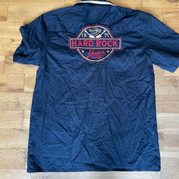 Hard Rock Cafe × Vintage HARD ROCK CAFE ROME MEN'S FASHIONABLE LOGO SHIRT, size XXL Size US XXL / EU 58 / 5 - 3 Thumbnail