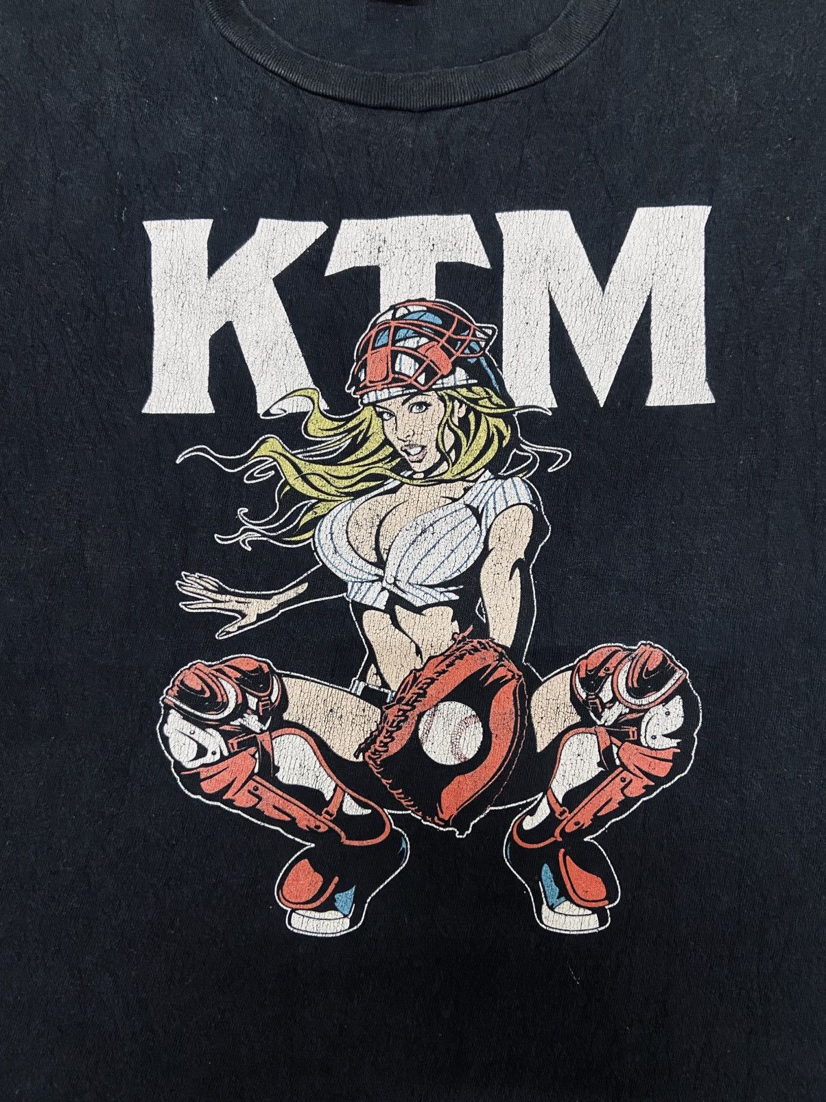 Japanese Brand KETSUMEISHI LIVE IN JAPAN HOT BABE GRAPHIC TEE Size US M / EU 48-50 / 2 - 8 Thumbnail