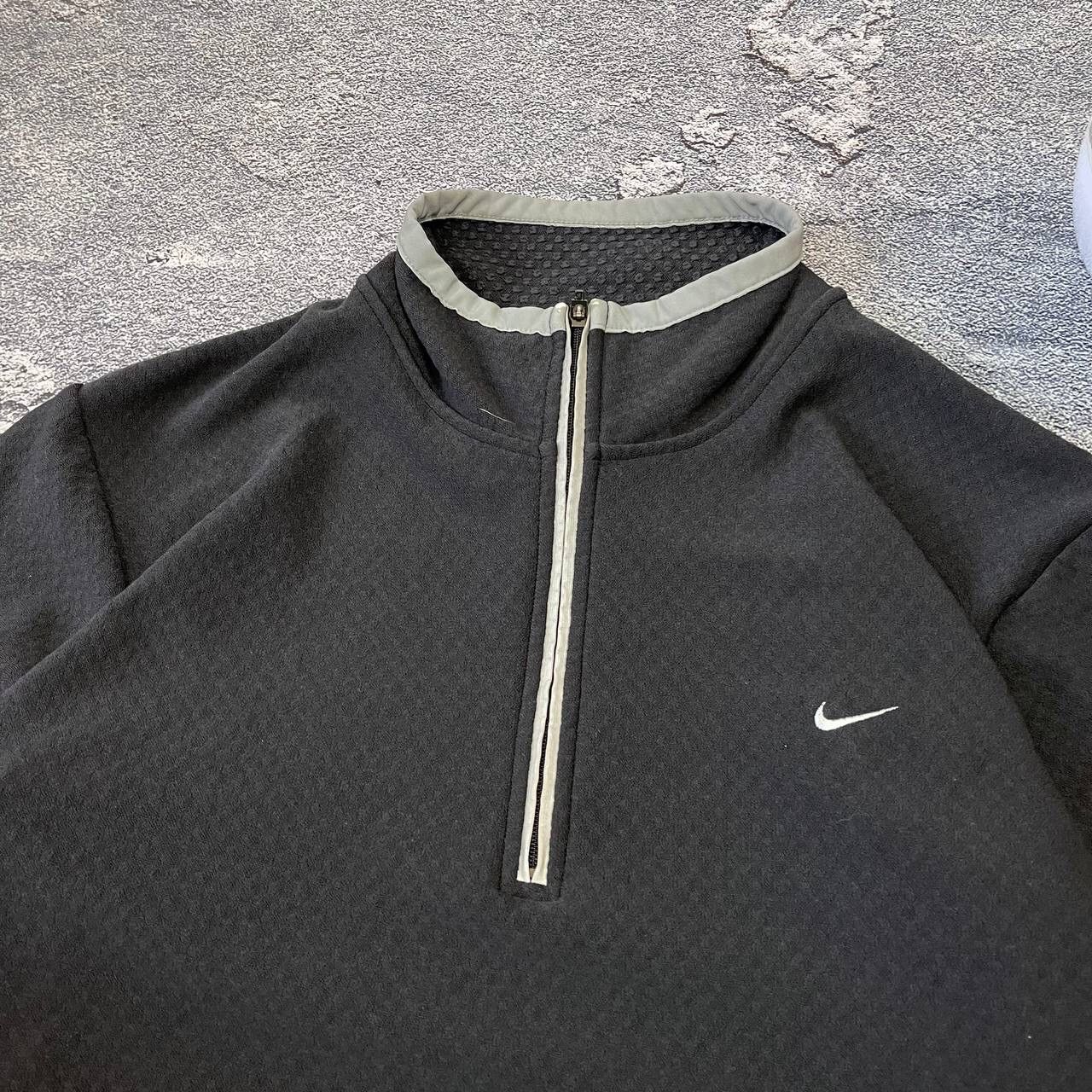Nike Vintage 90s Nike Fleece Jacket 1/3 Zip up small logo Mens Size US S / EU 44-46 / 1 - 9 Thumbnail
