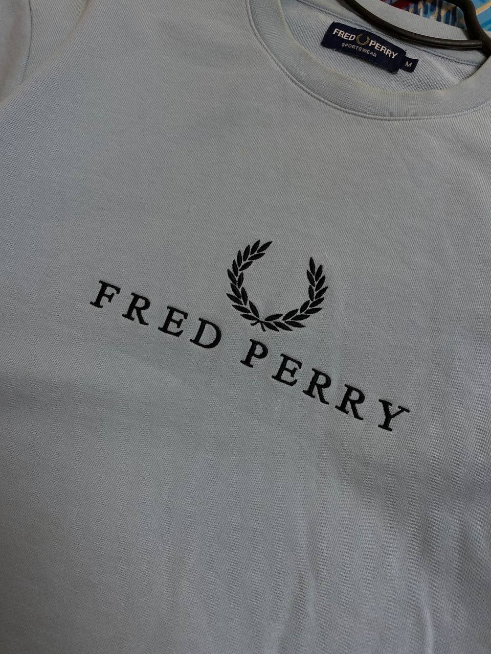 Fred Perry sweatshirt Y2K Fred Perry big logo Vintage Sweaters Size US M / EU 48-50 / 2 - 5 Thumbnail